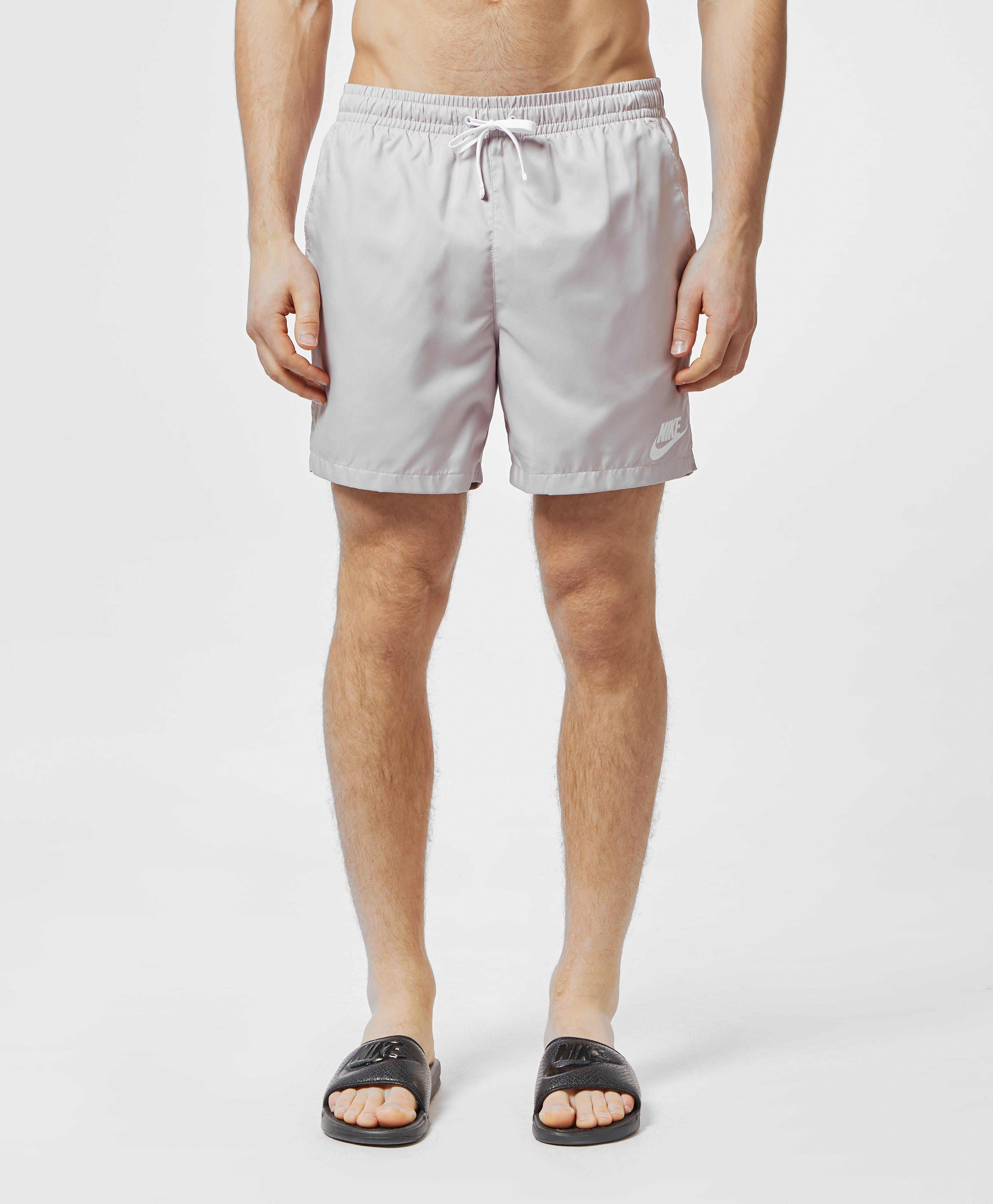 nike flow logo swim shorts