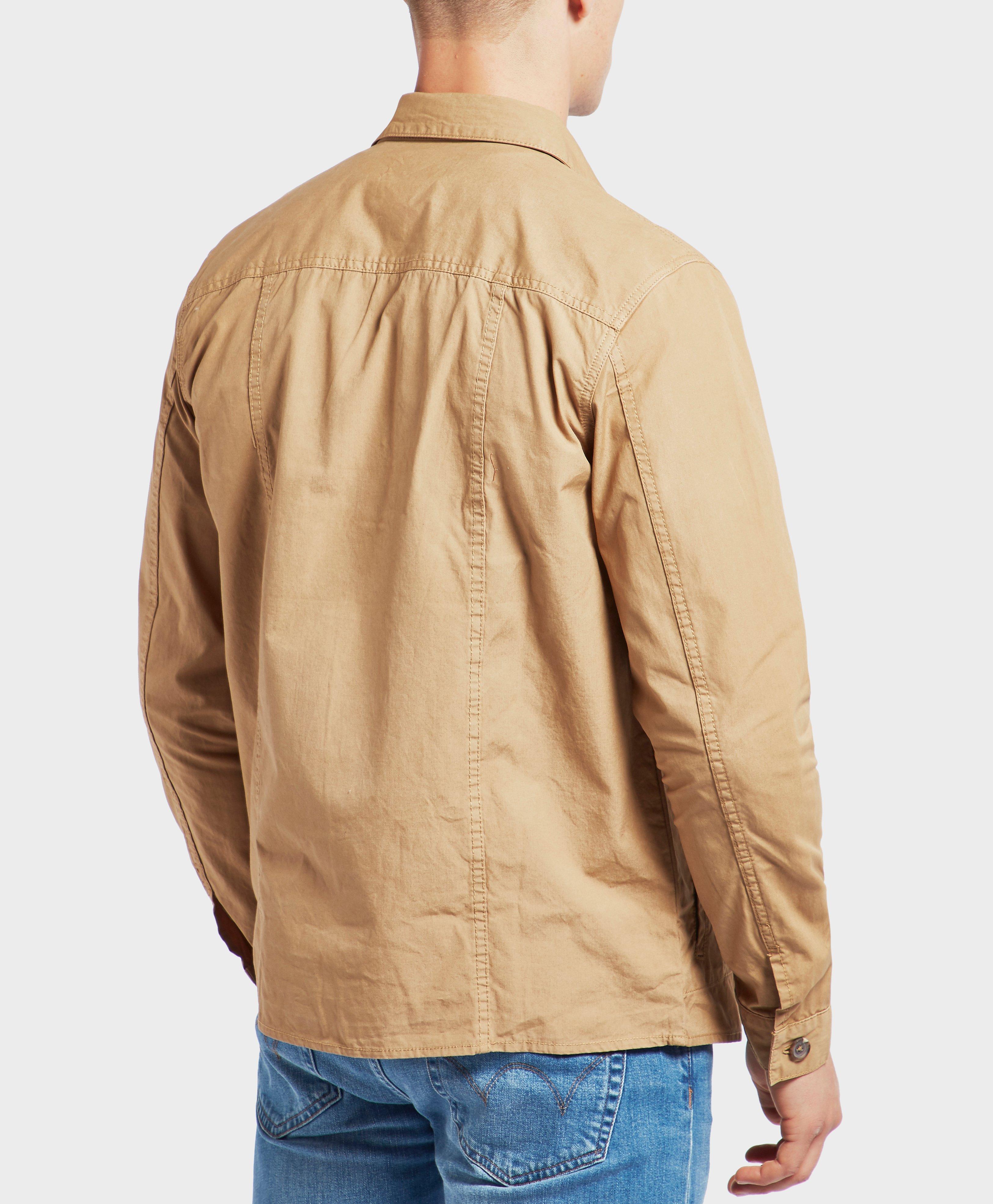 barbour camber overshirt