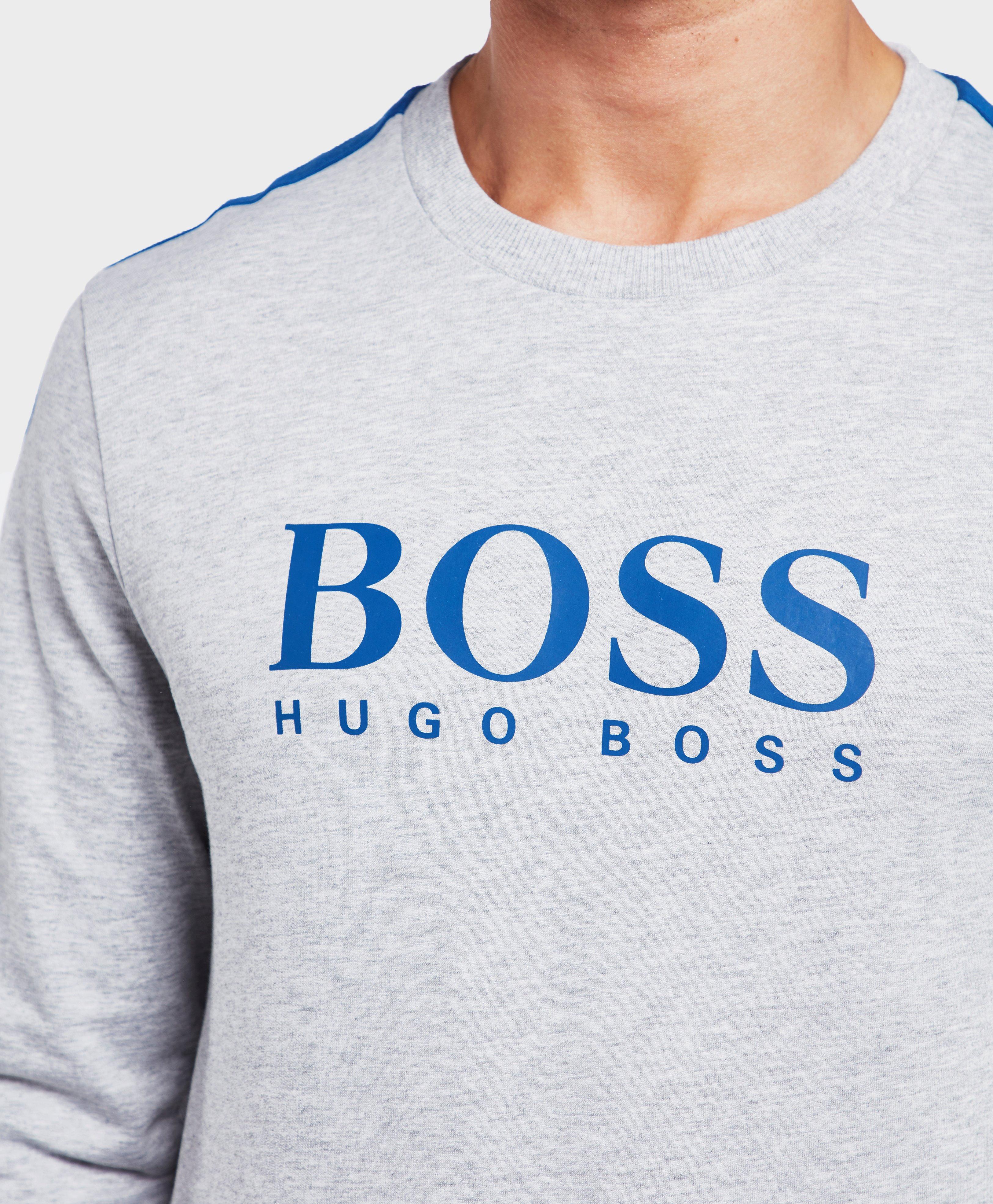 boss authentic crew sweatshirt