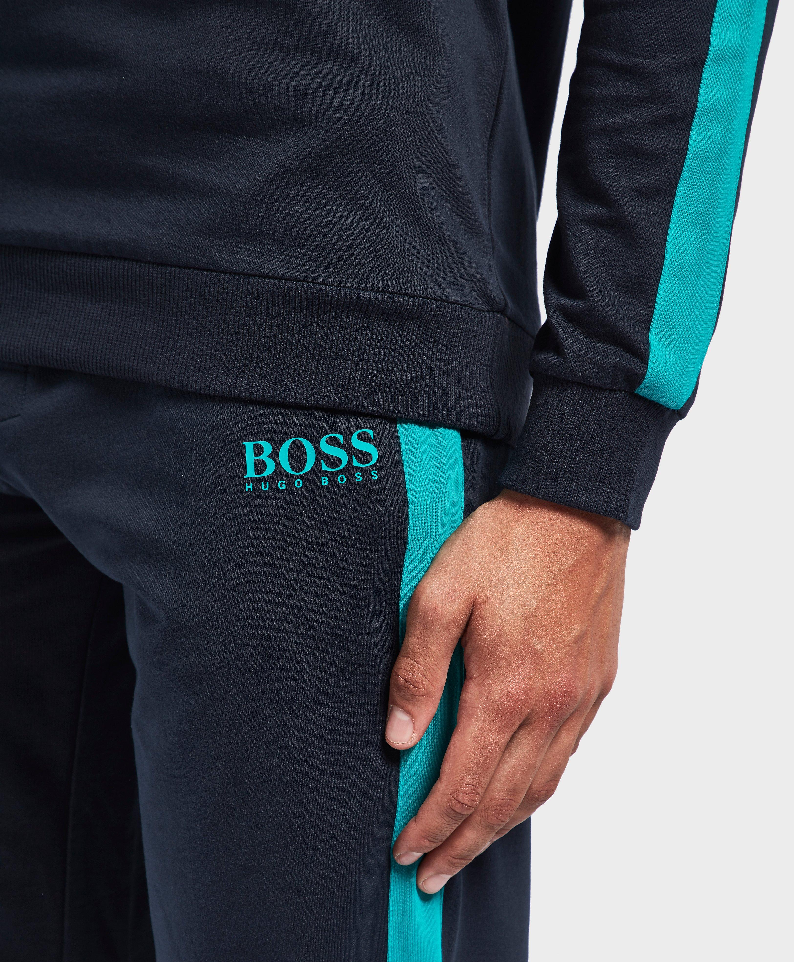 boss authentic cuffed track pants