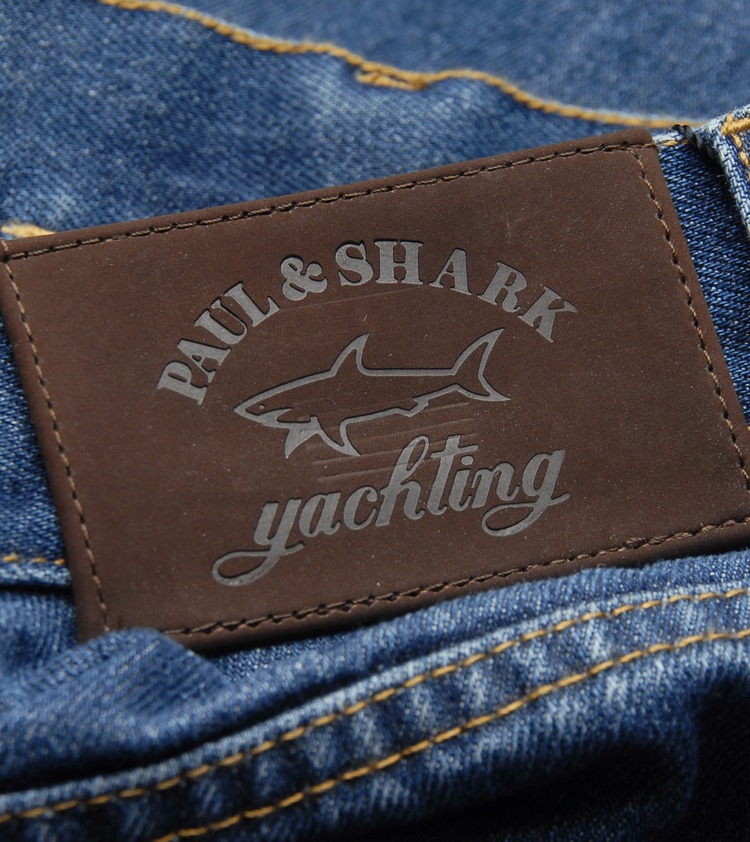 Paul and Shark Back Pocket Logo Jeans - Regular