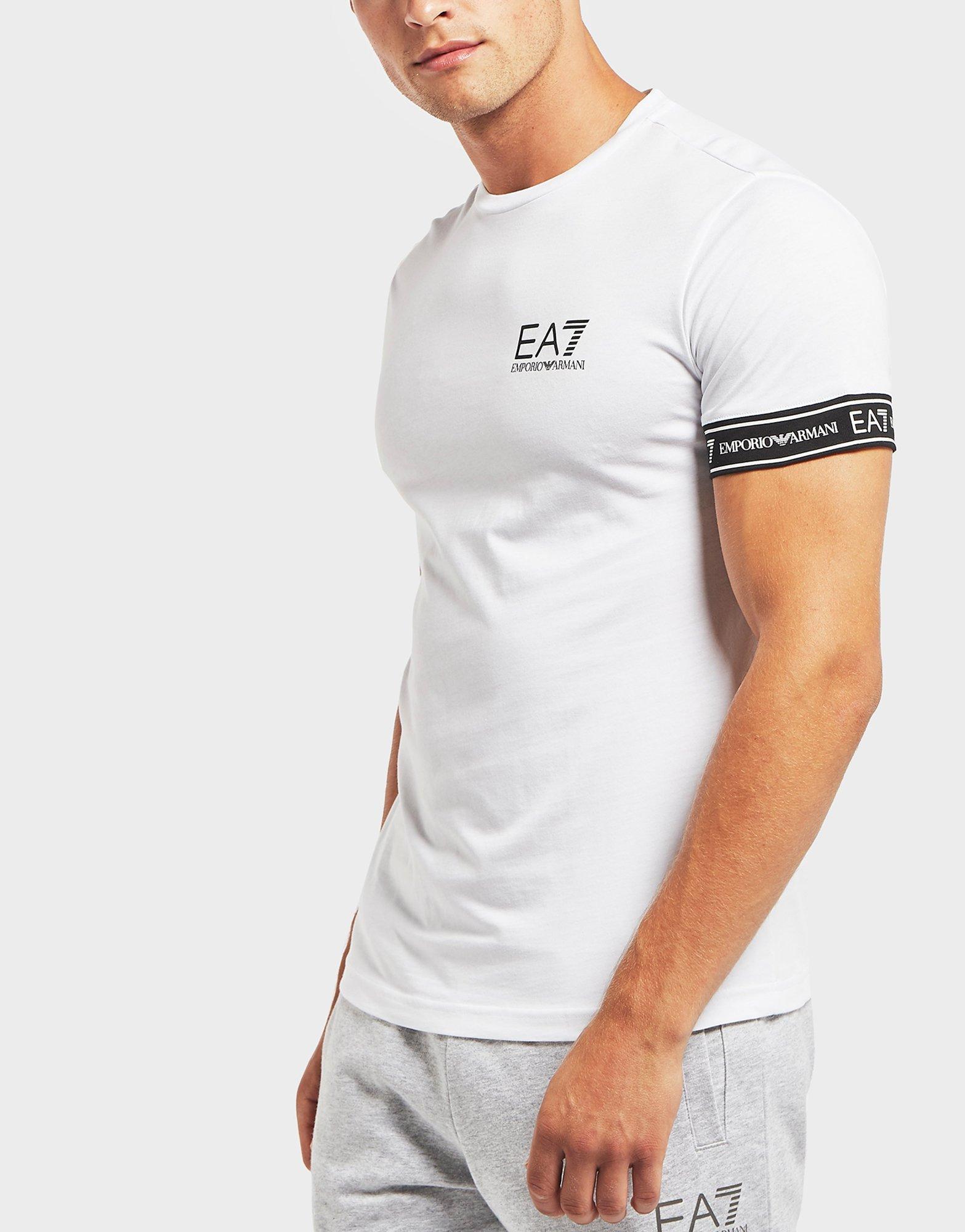 emporio armani tape t shirt