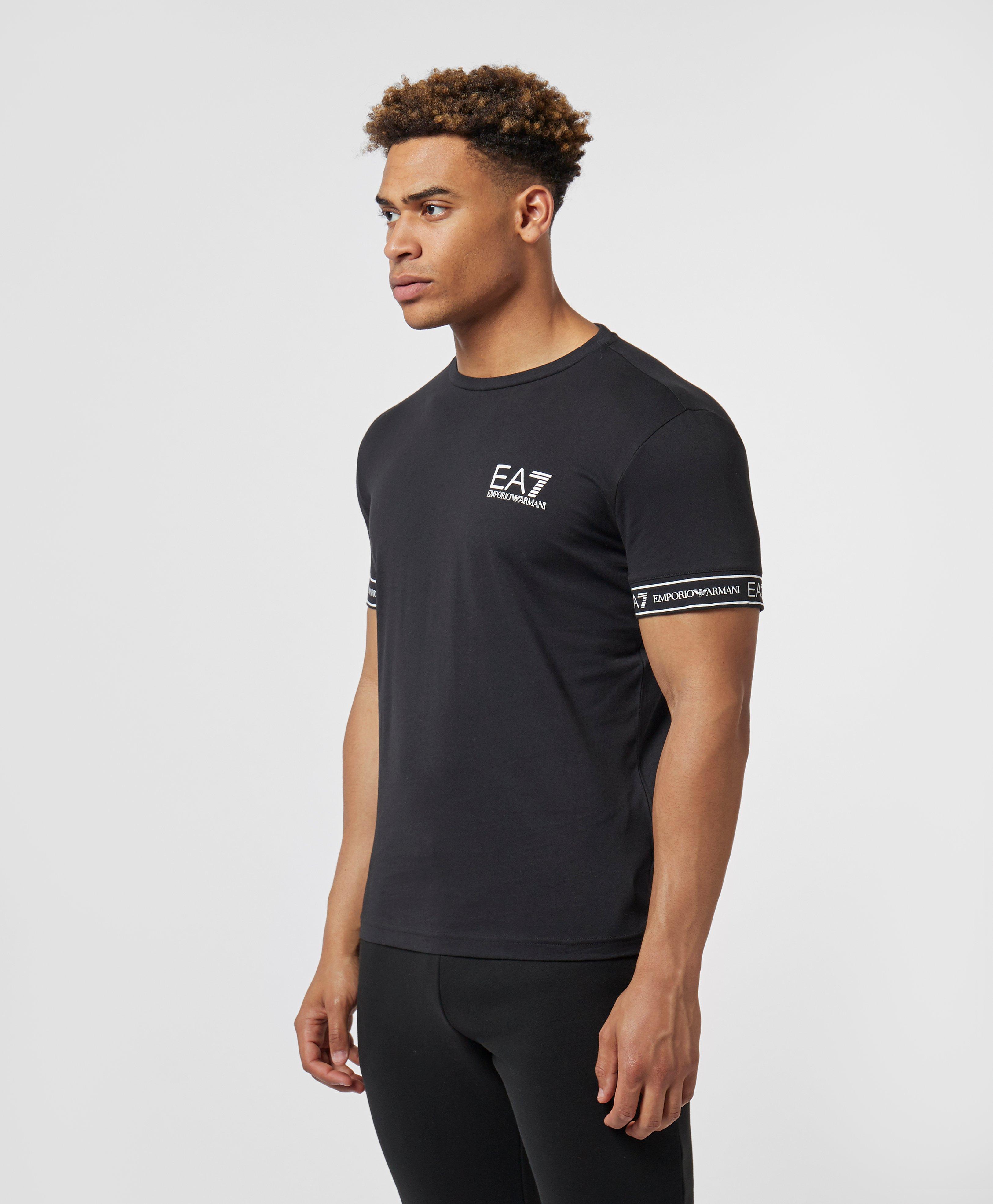 emporio armani tape t shirt