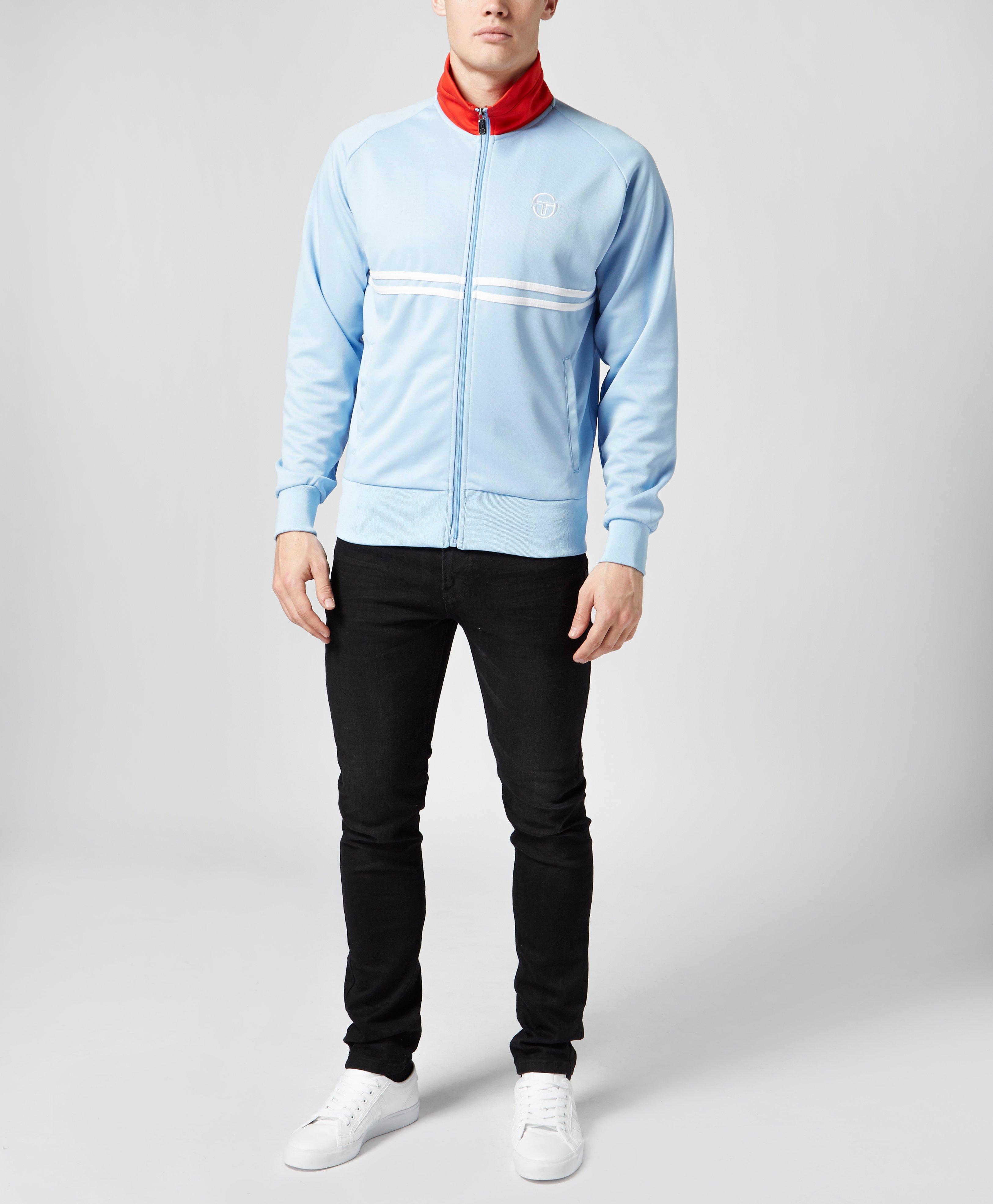 light blue sergio tacchini track top