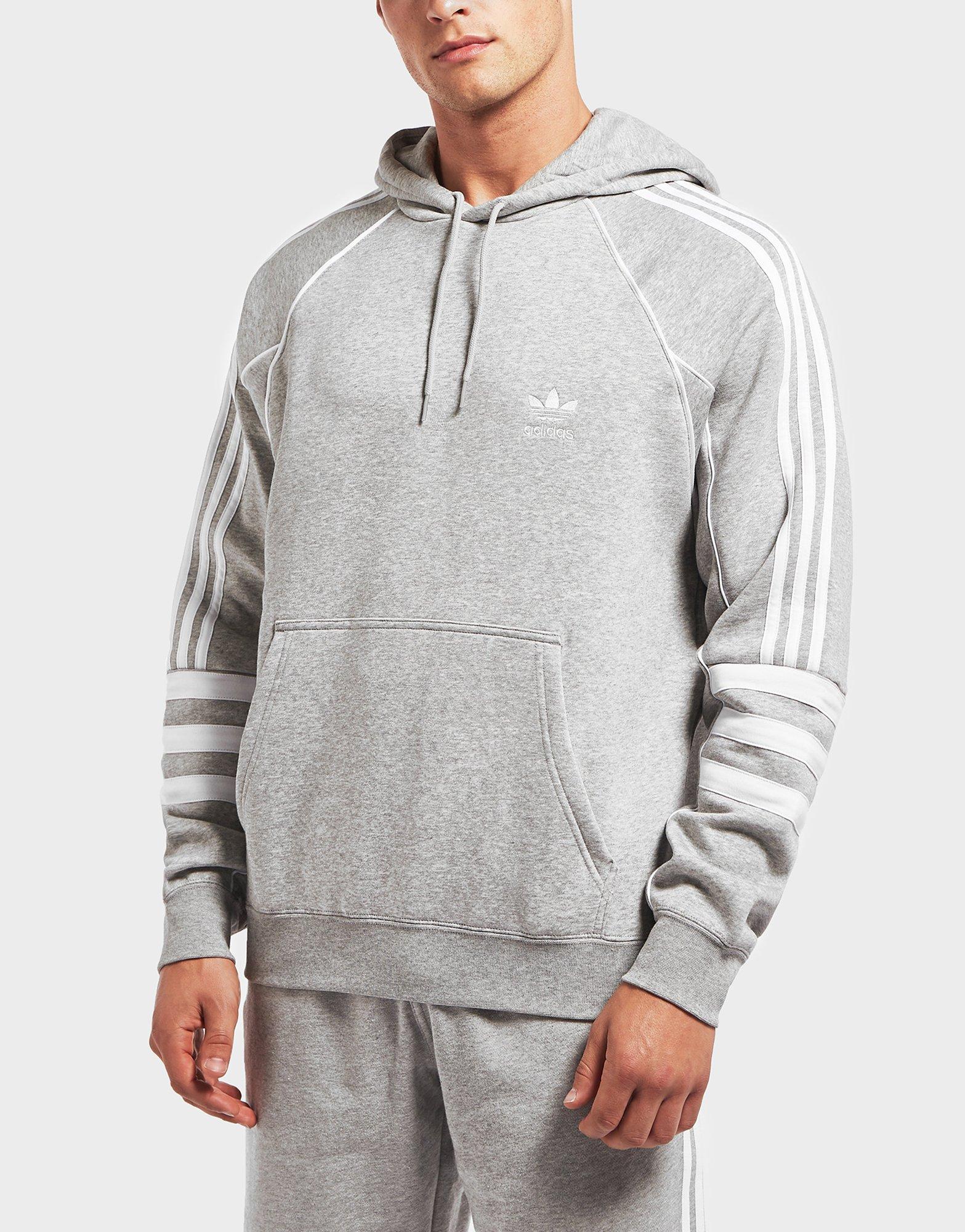 adidas authentic hoodie grey