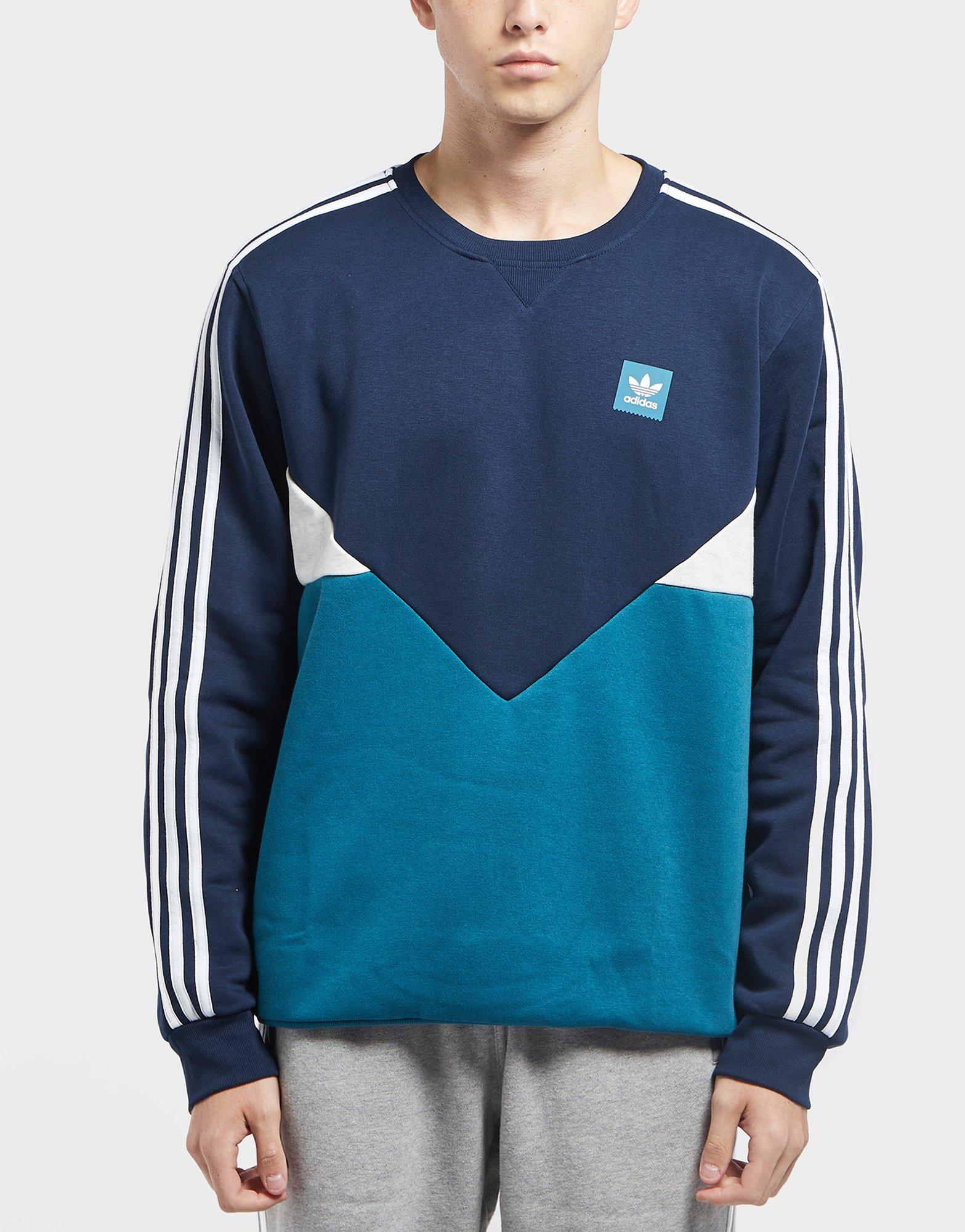 adidas originals chevron crew sweatshirt