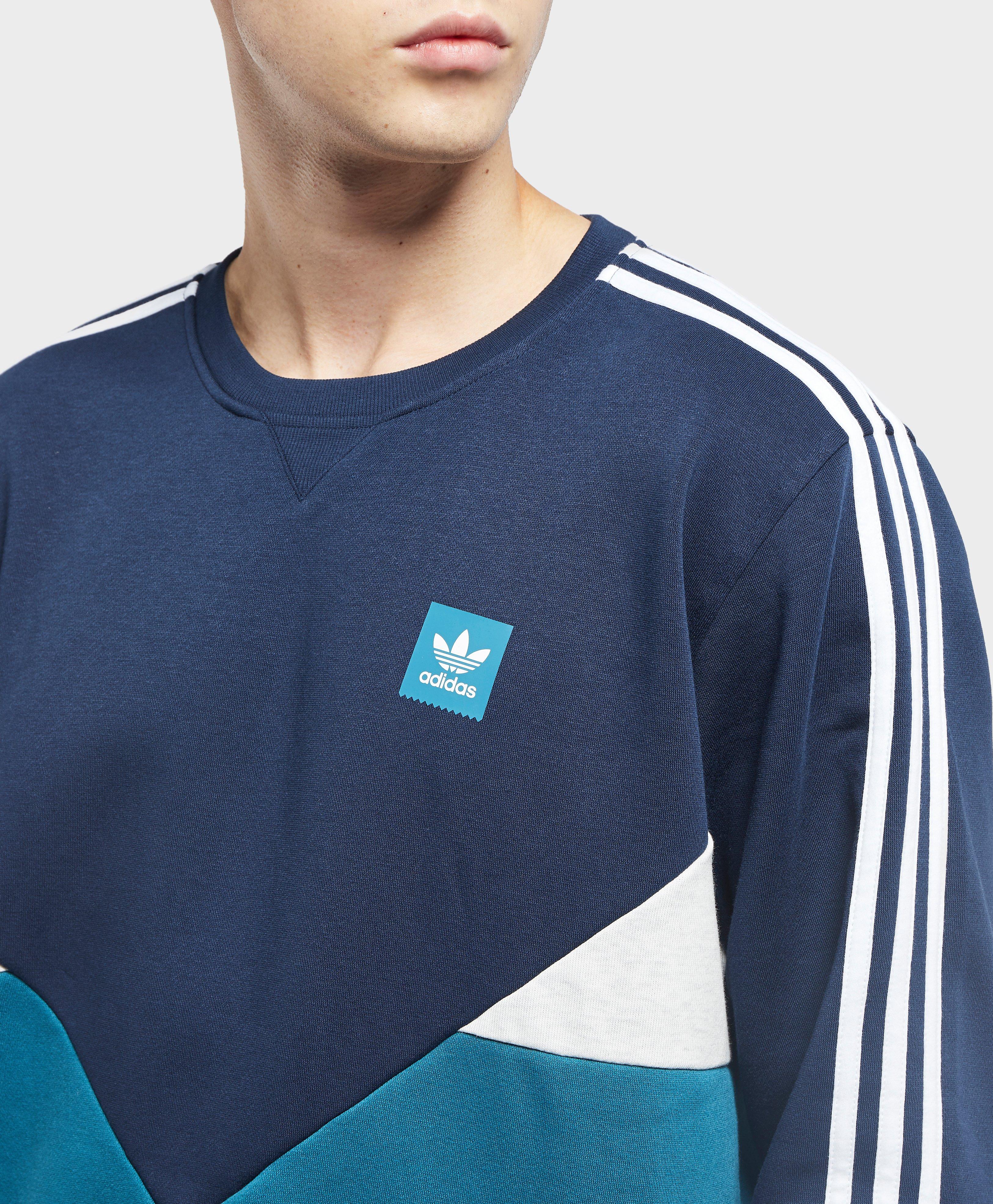 adidas originals chevron crew sweatshirt