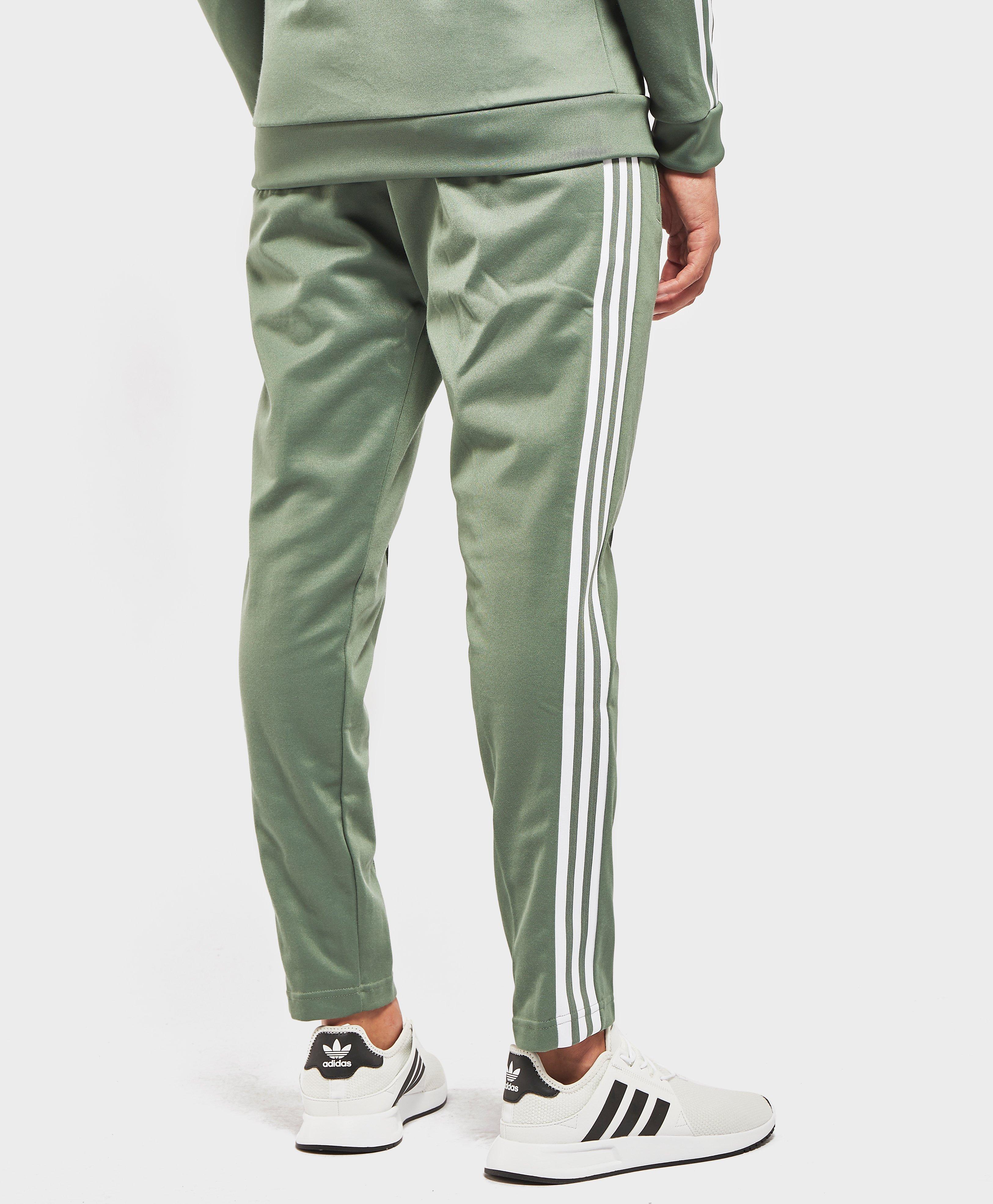 adidas beckenbauer cuffed track pants