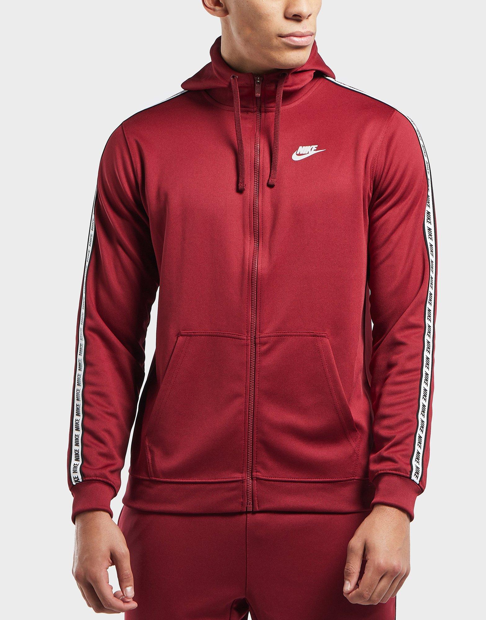 nike gel tape cuffed tracksuit