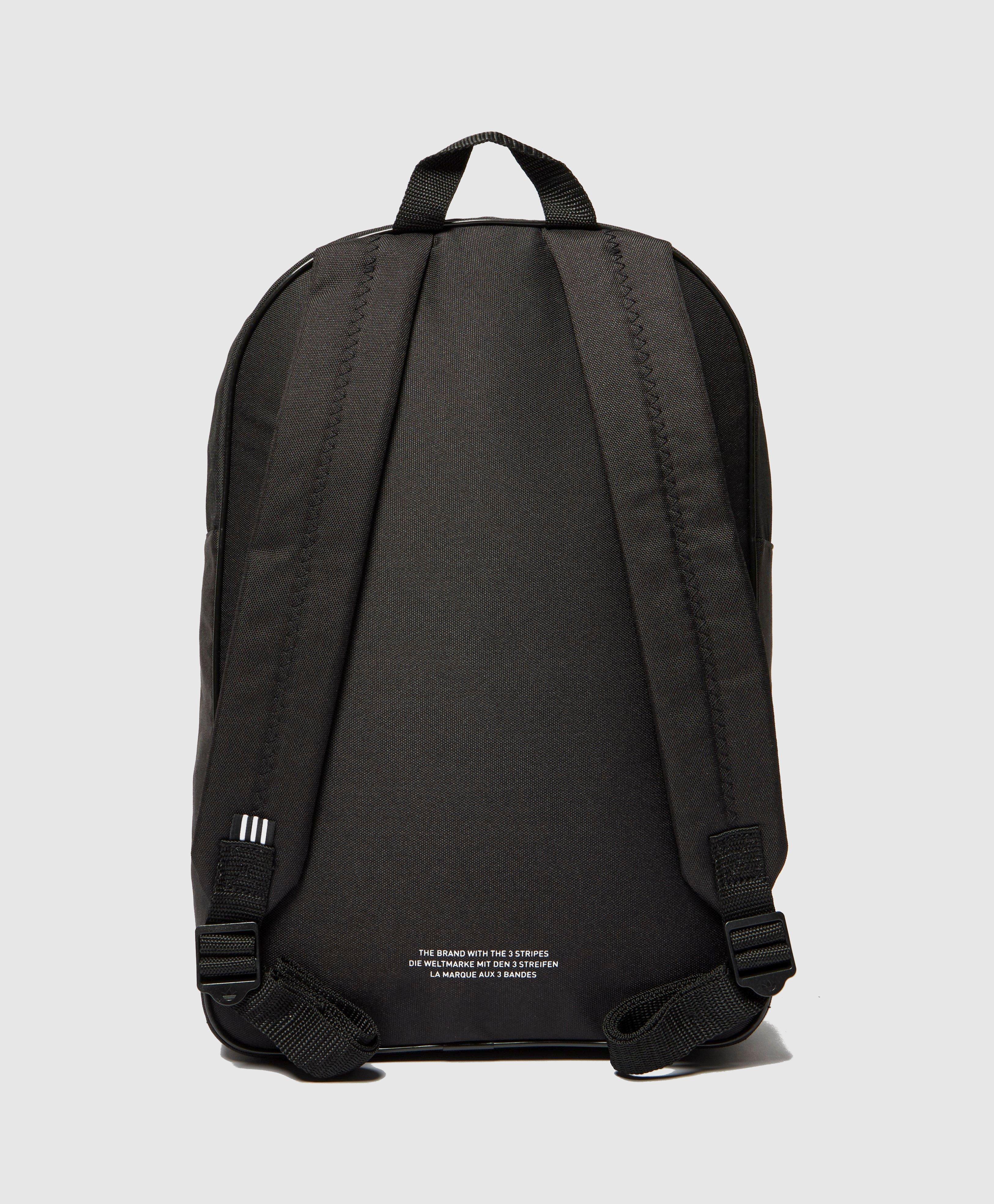 adidas originals trefoil backpack in black