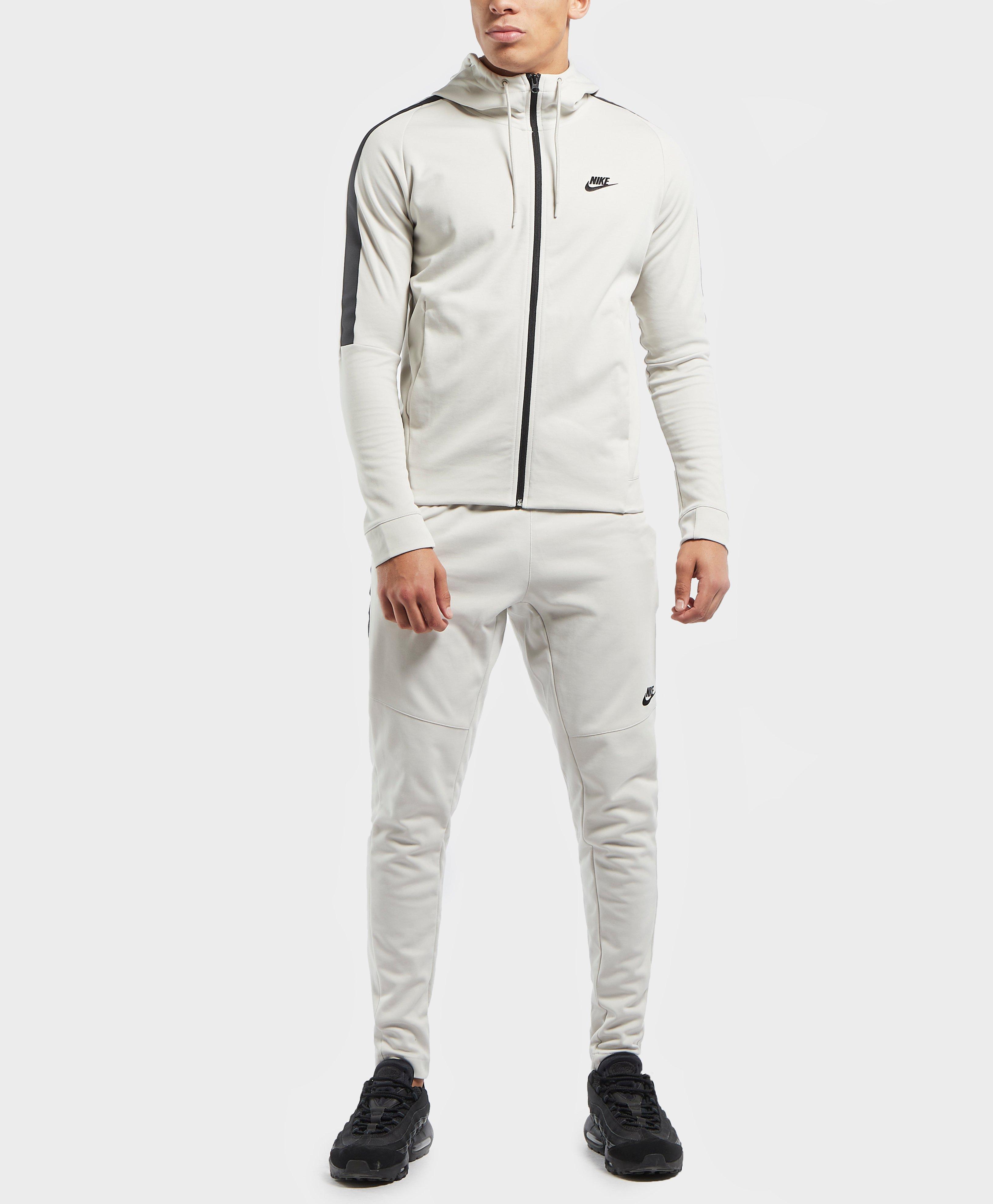 nike tribute tracksuit grey and orange