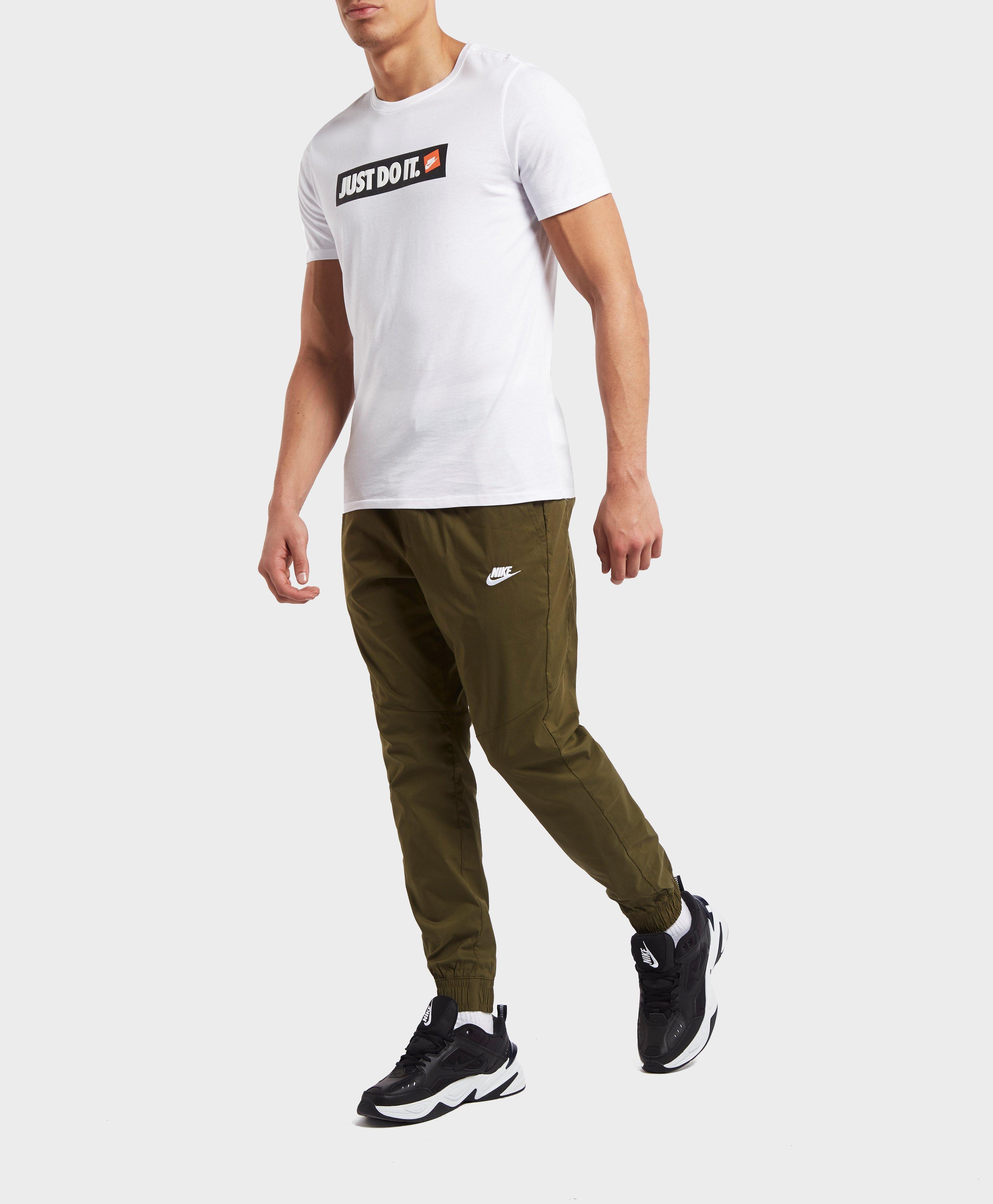 nike twill cuffed track pants