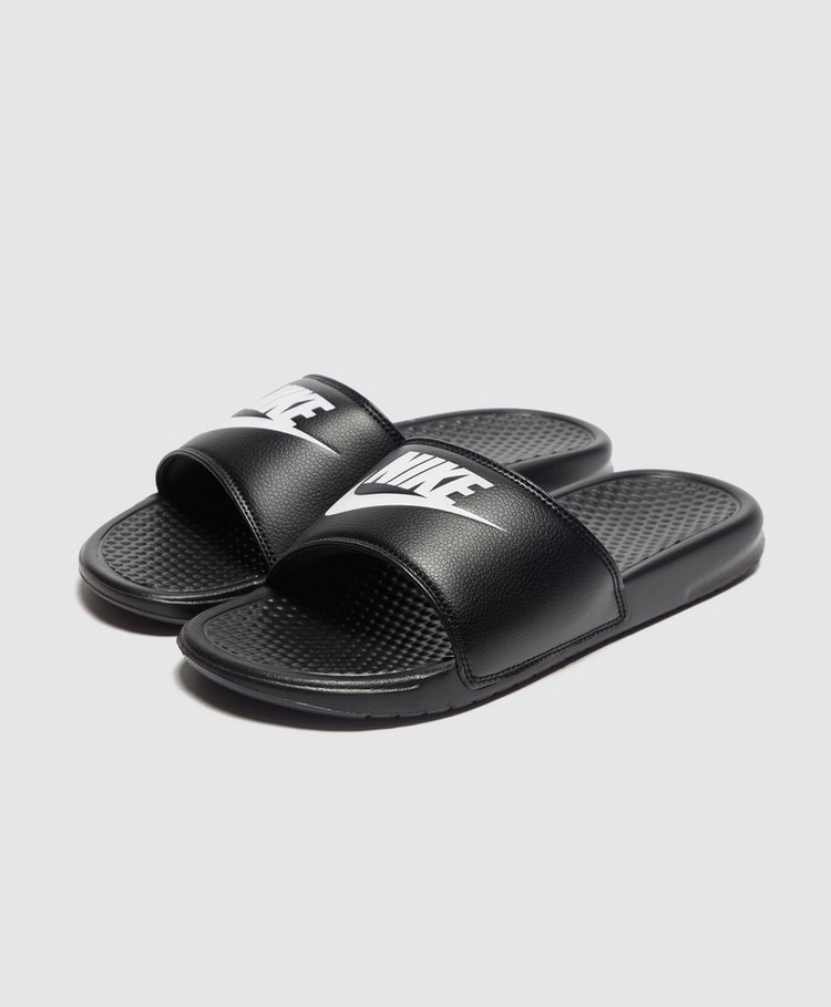 nike benassi slides navy