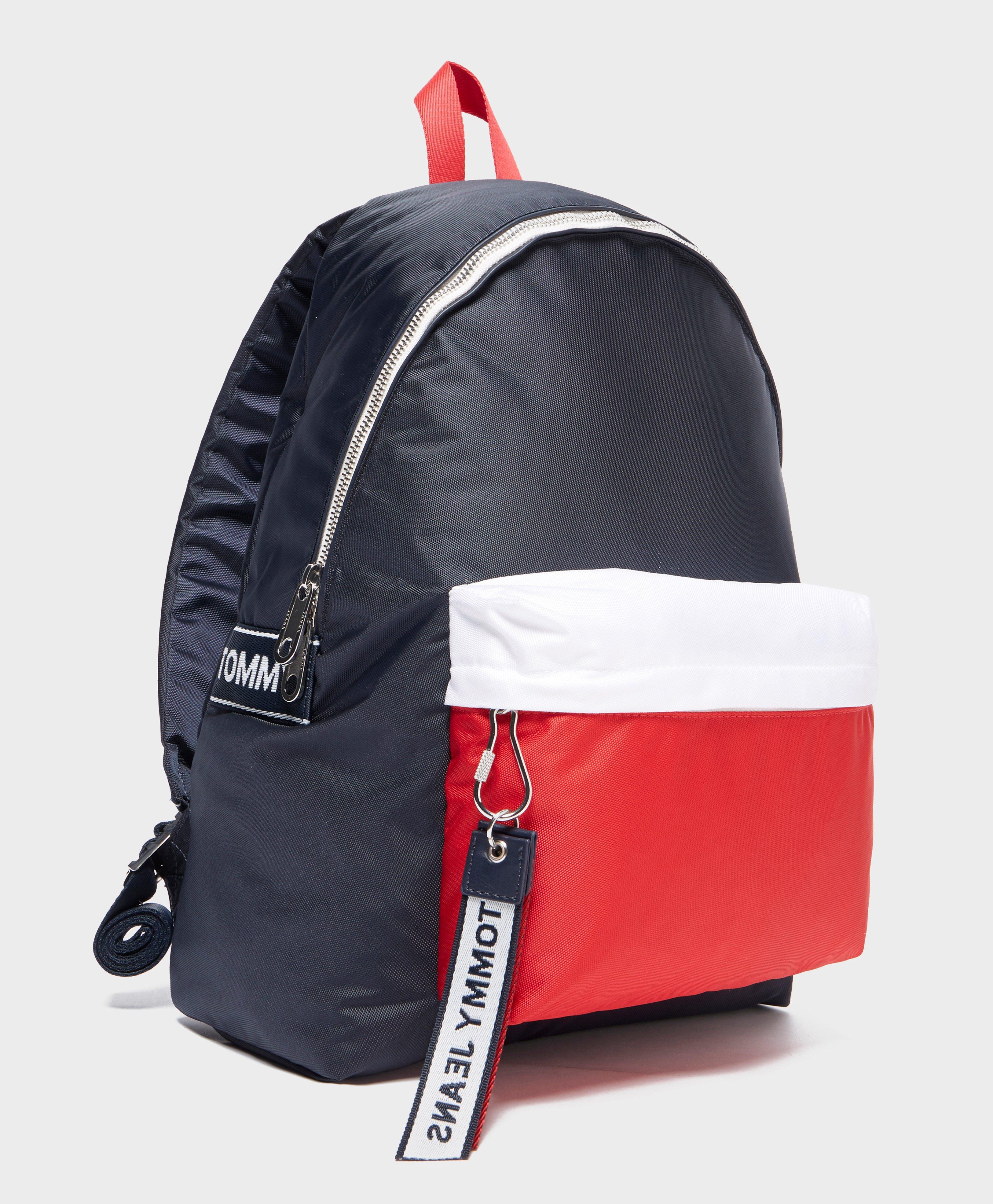 tommy hilfiger tape backpack