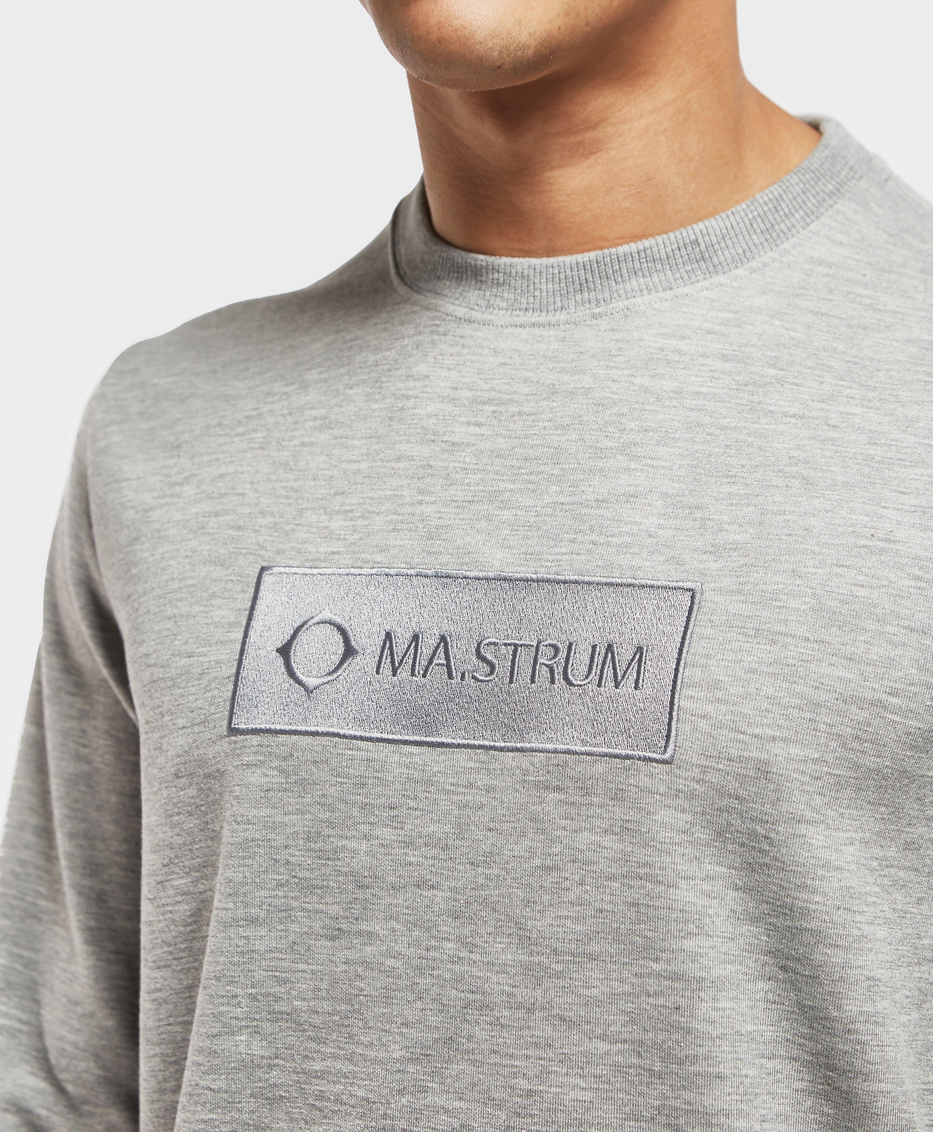 ma strum box logo hoodie