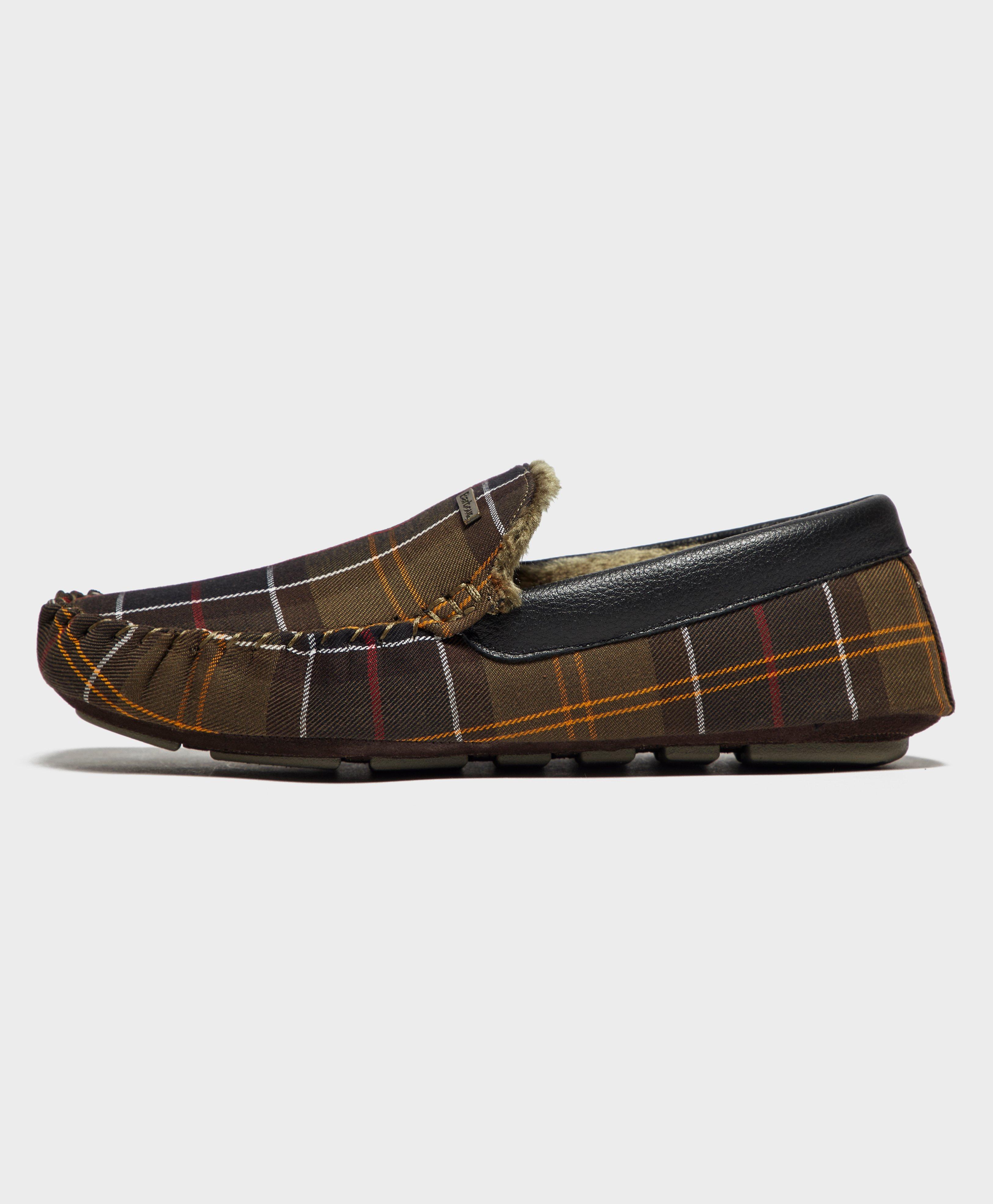 barbour monty tartan slippers