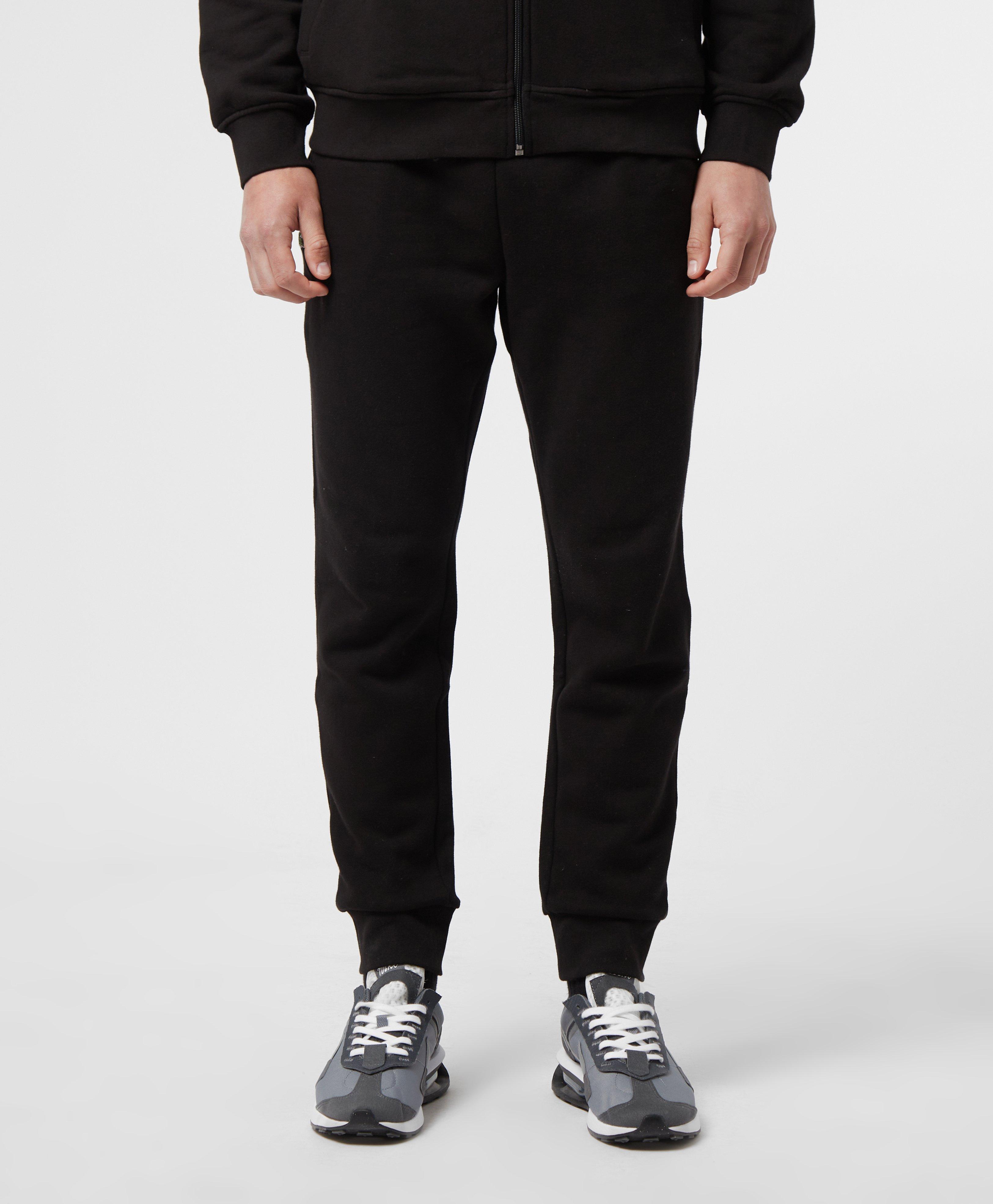 lacoste slim cuffed fleece joggers