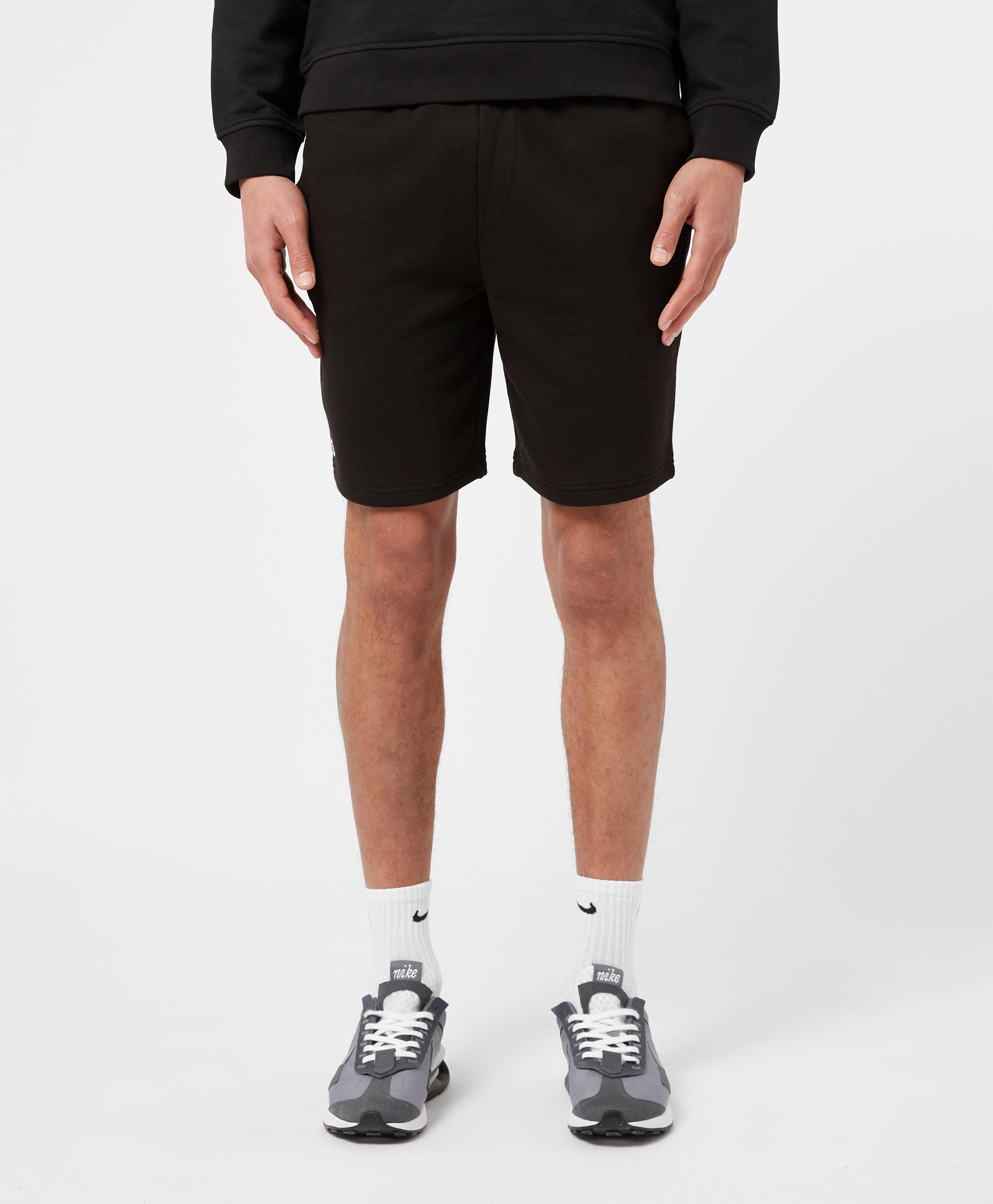 lacoste fleece shorts
