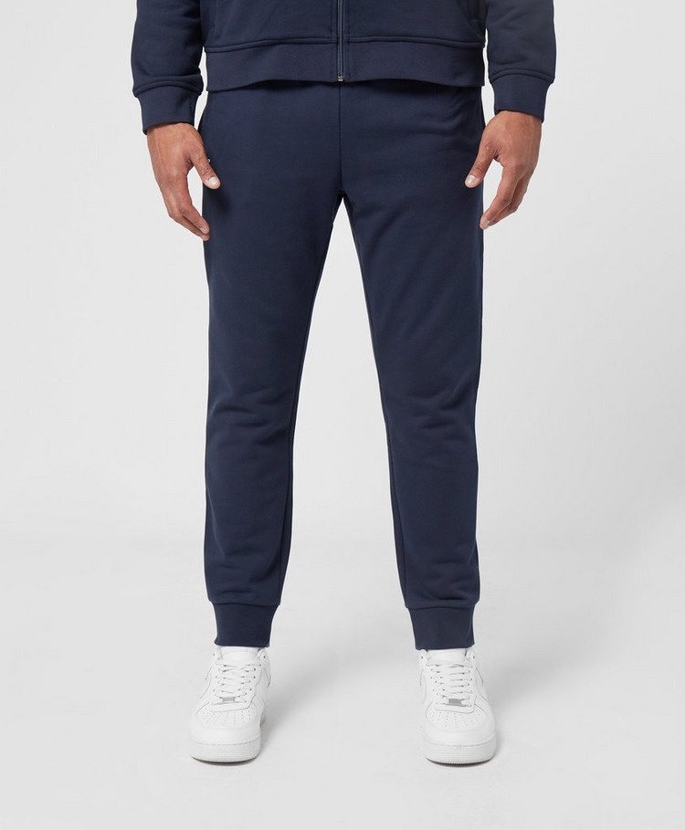 lacoste cuffed fleece track pants