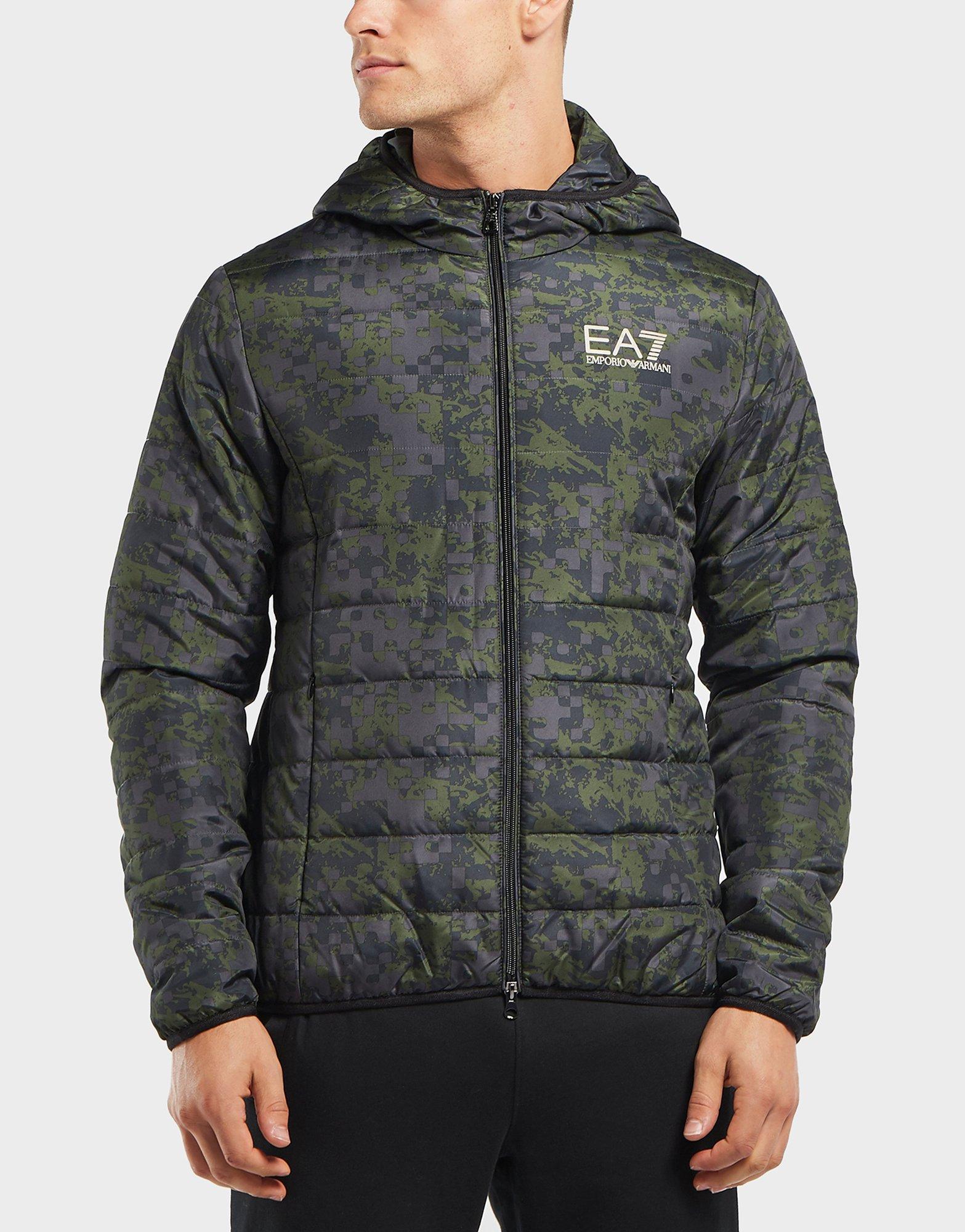 ea7 padded bubble jacket