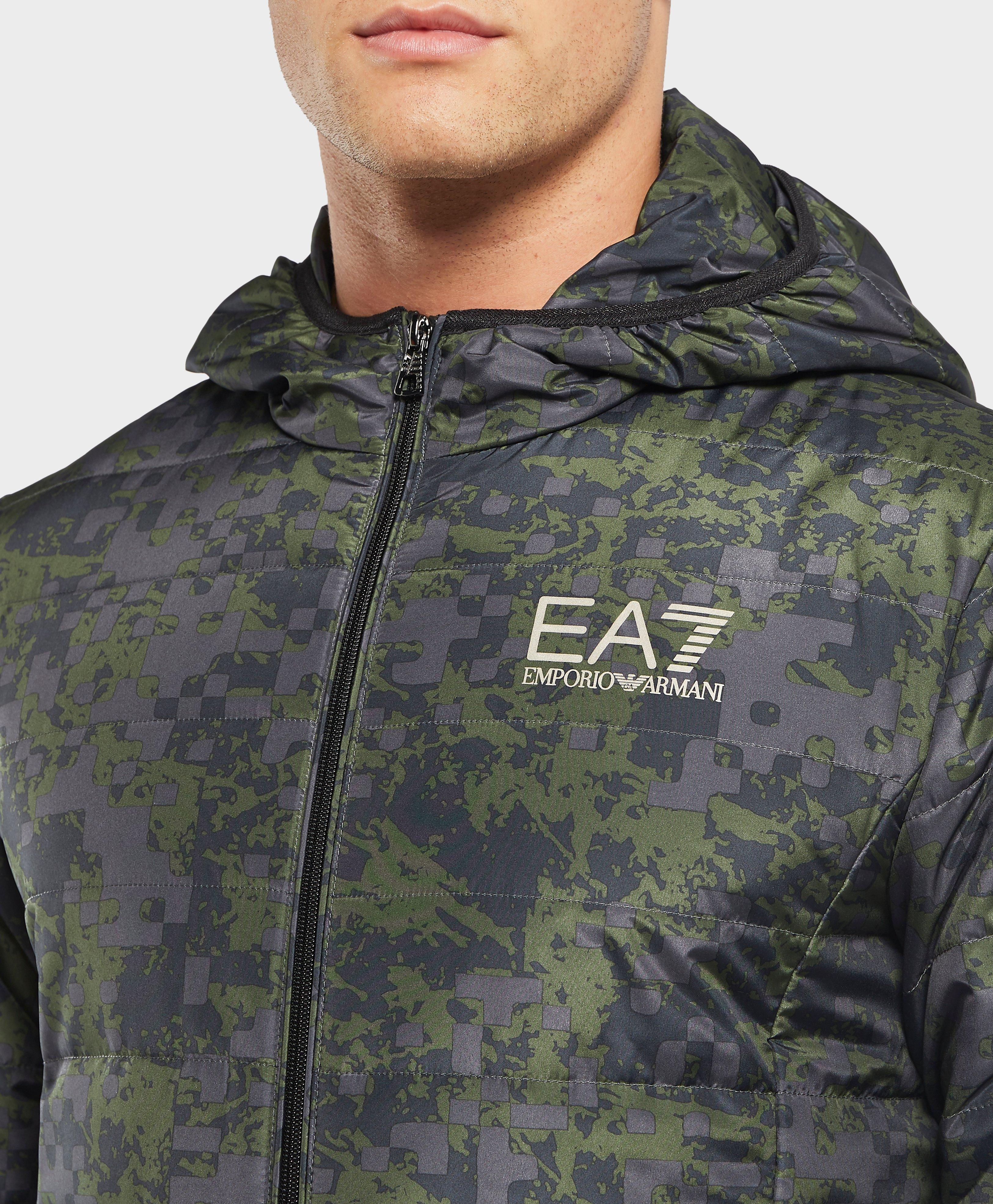 ea7 camo jacket