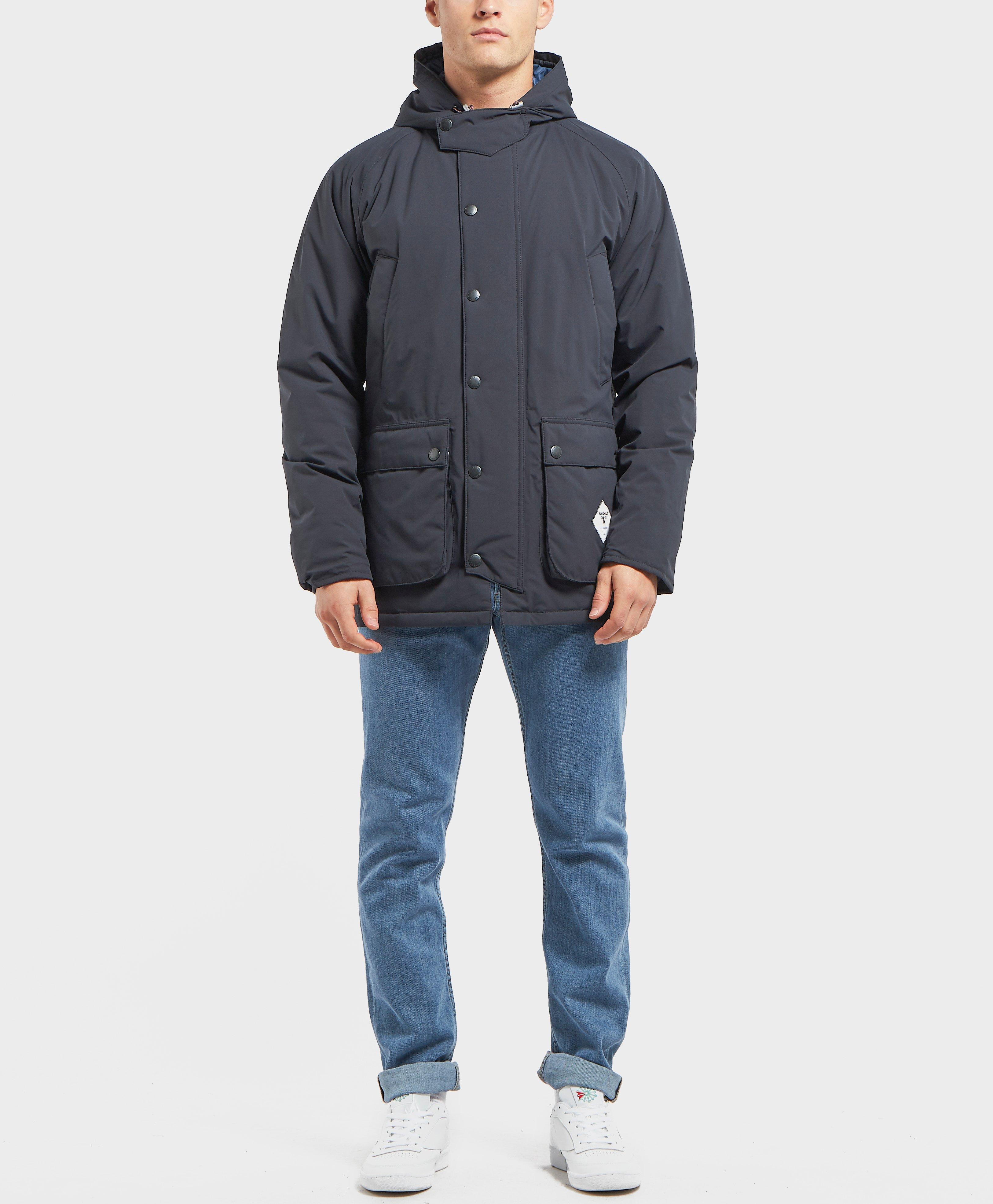 barbour beacon fell waterproof parka jacket