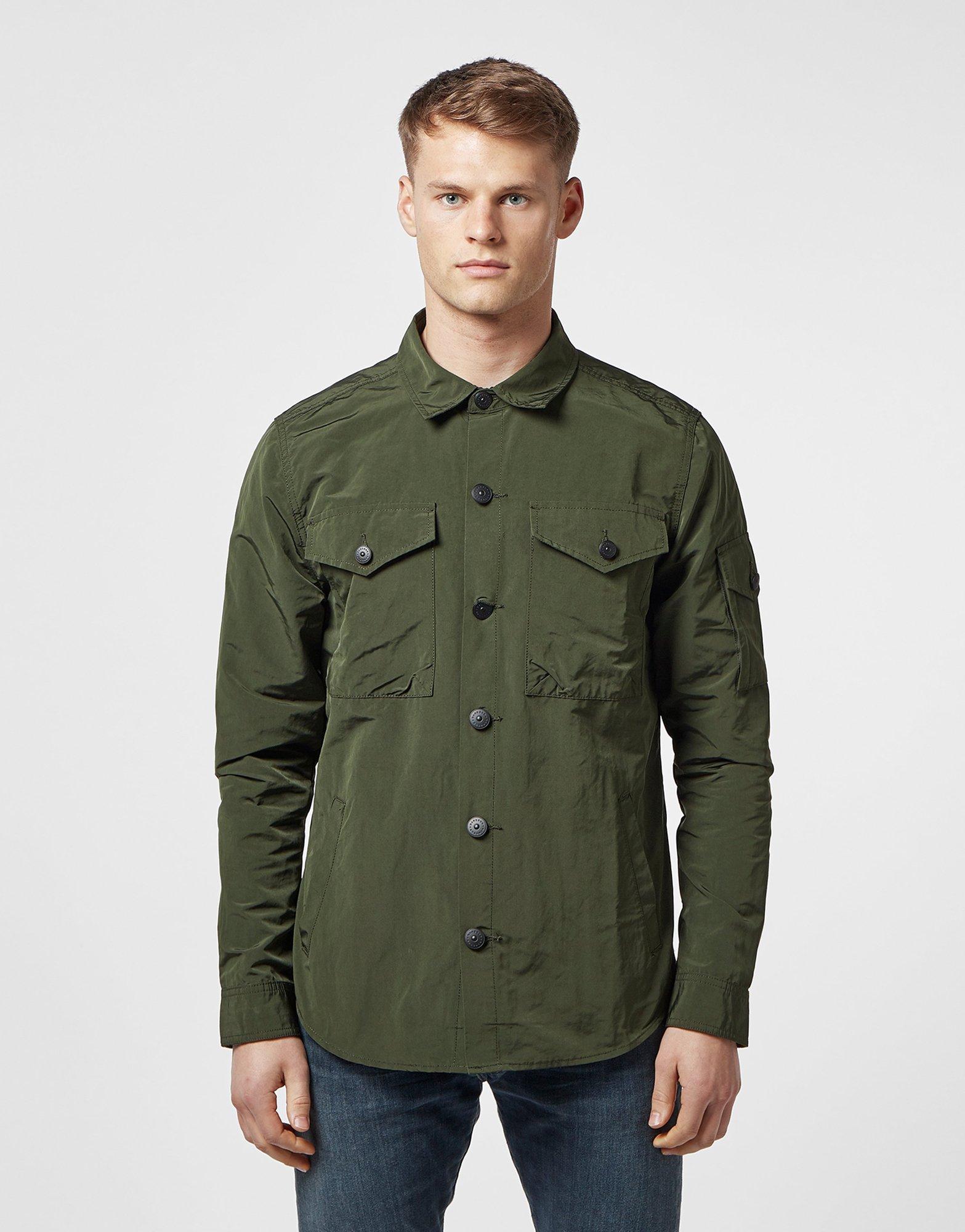 barbour overshirt