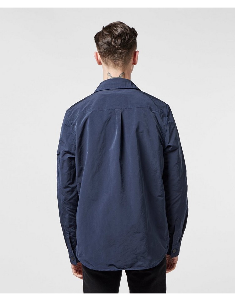 barbour beacon askern overshirt navy