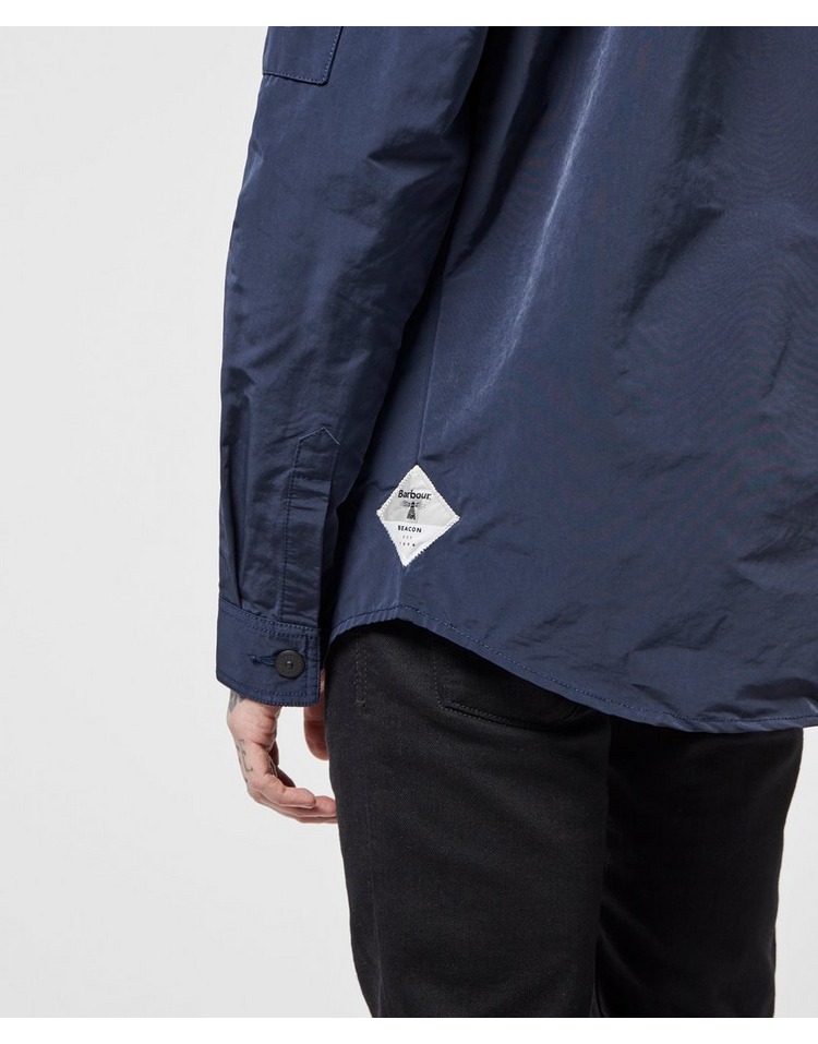 barbour beacon askern overshirt navy