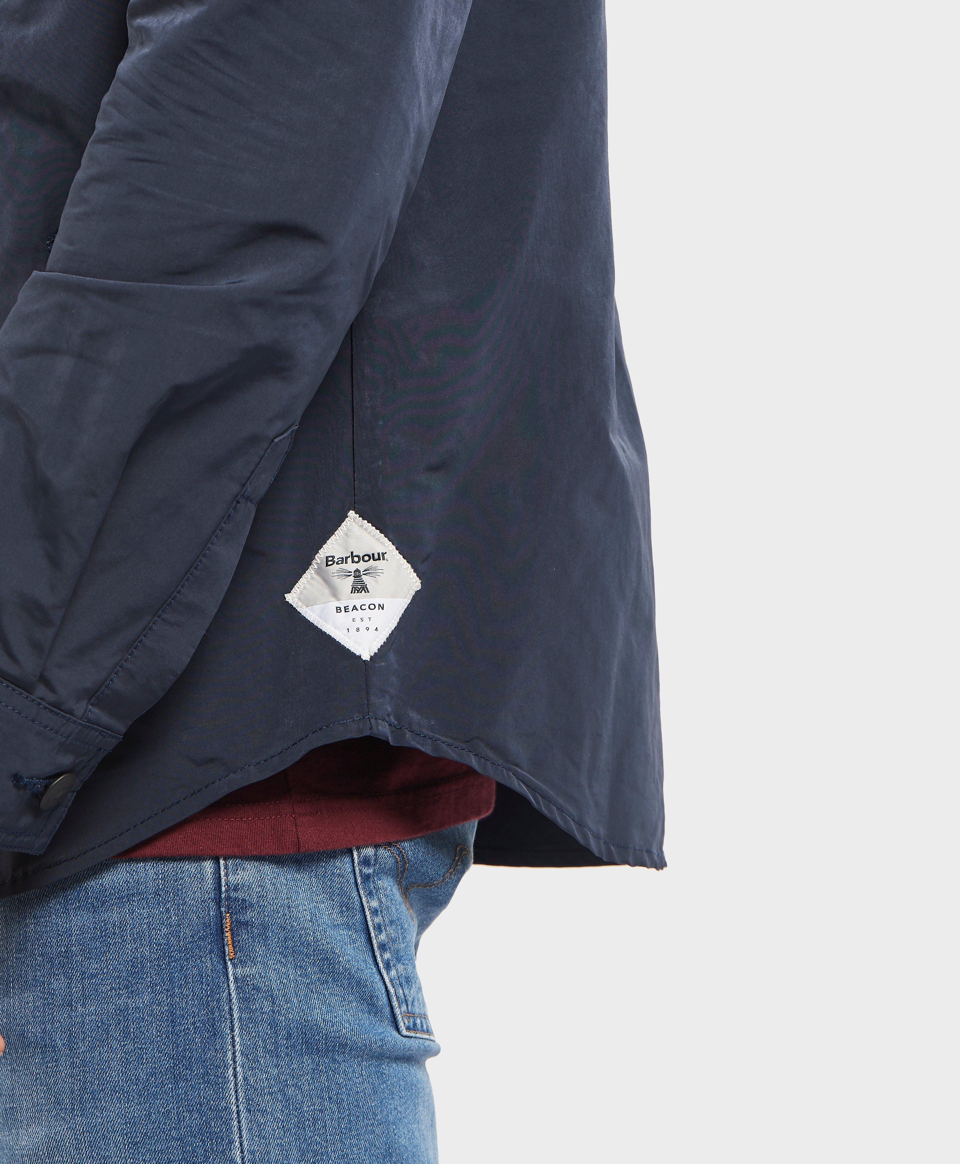 barbour beacon askern overshirt navy