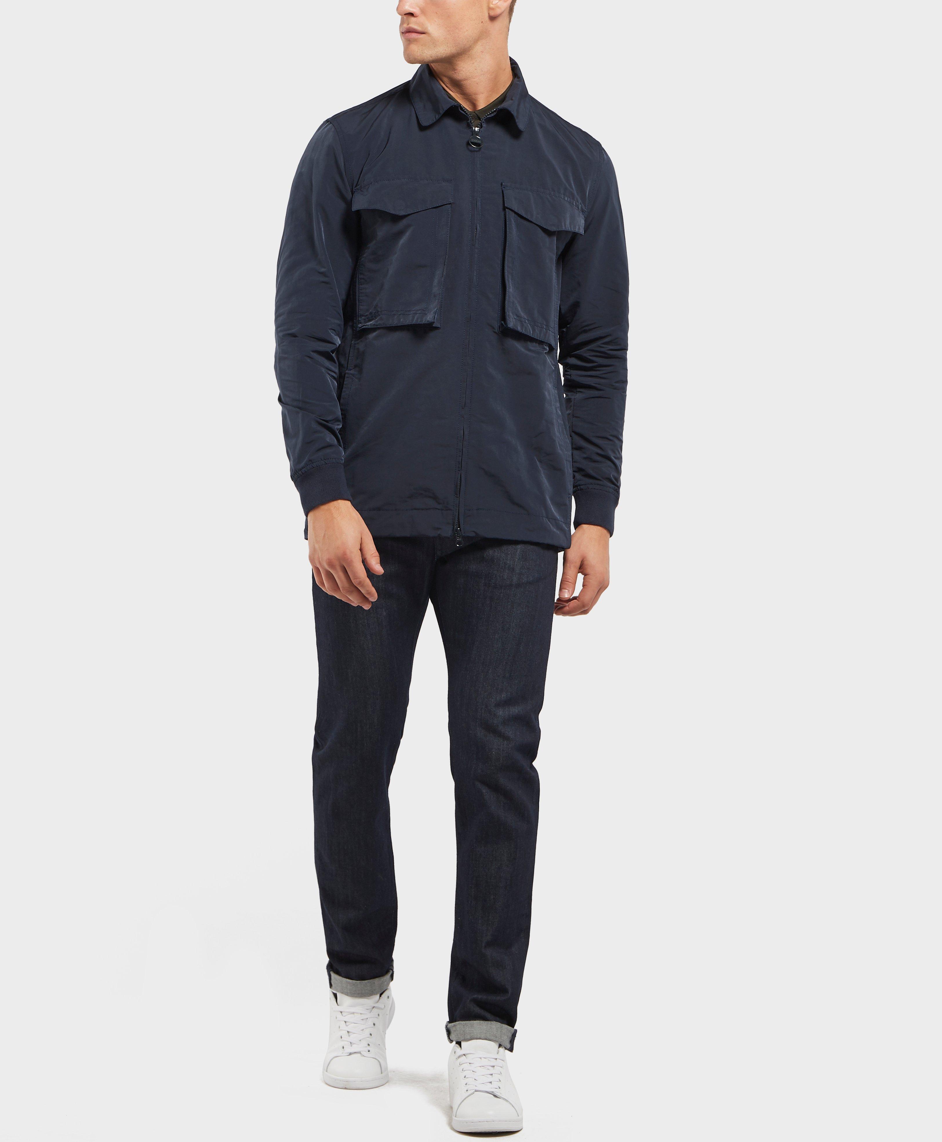 barbour international rath overshirt