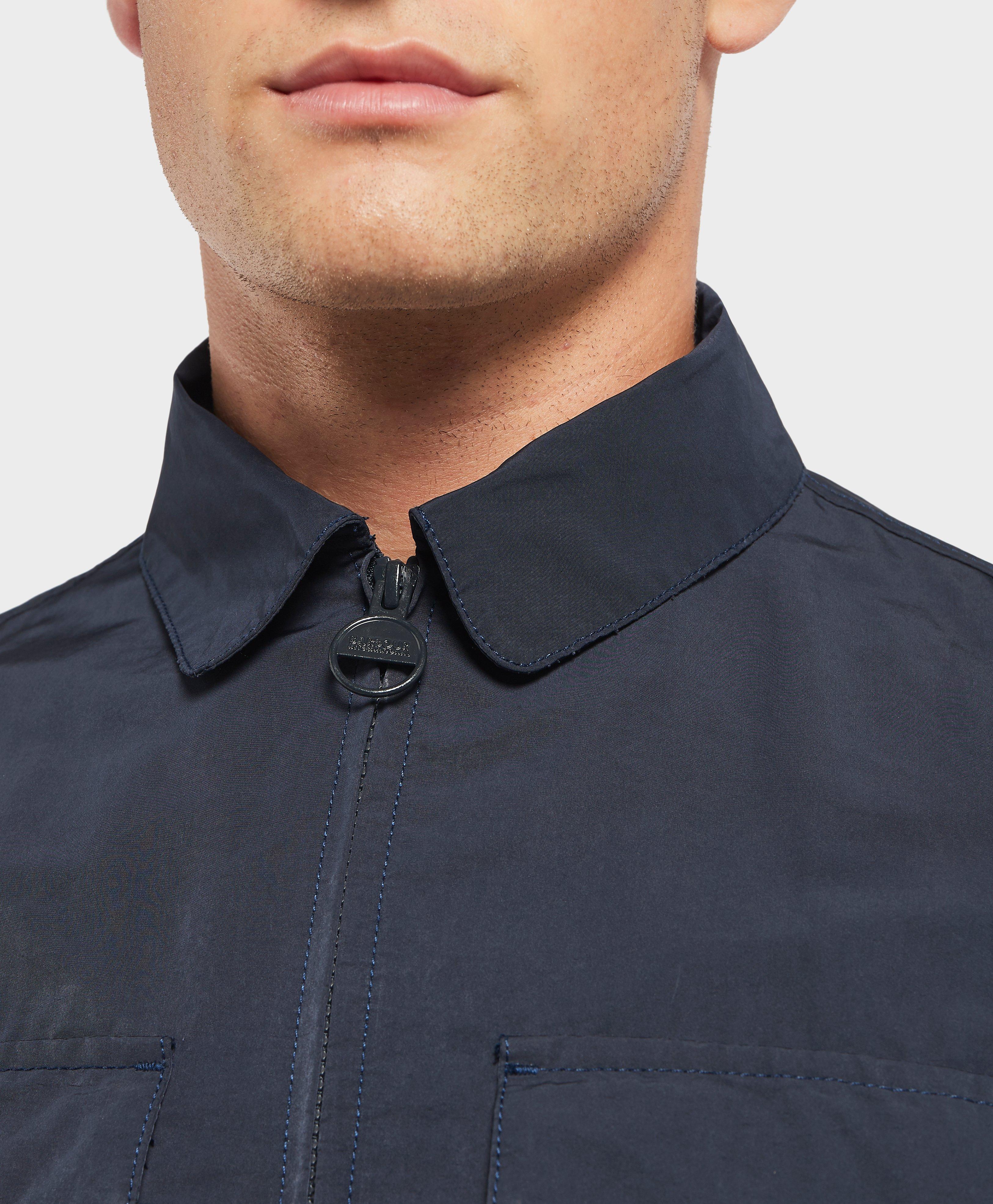 barbour international rath overshirt