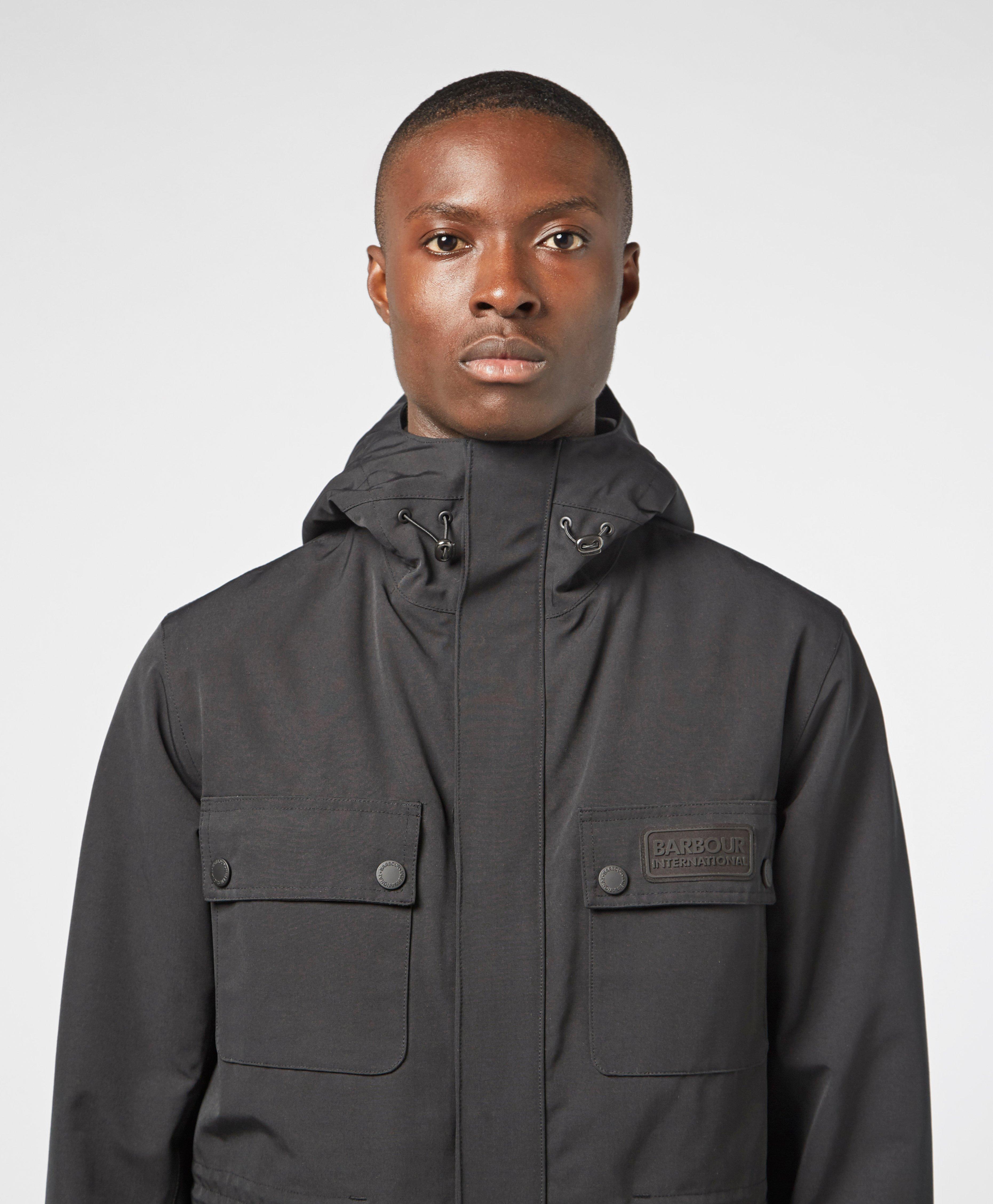 barbour international endo hooded jacket