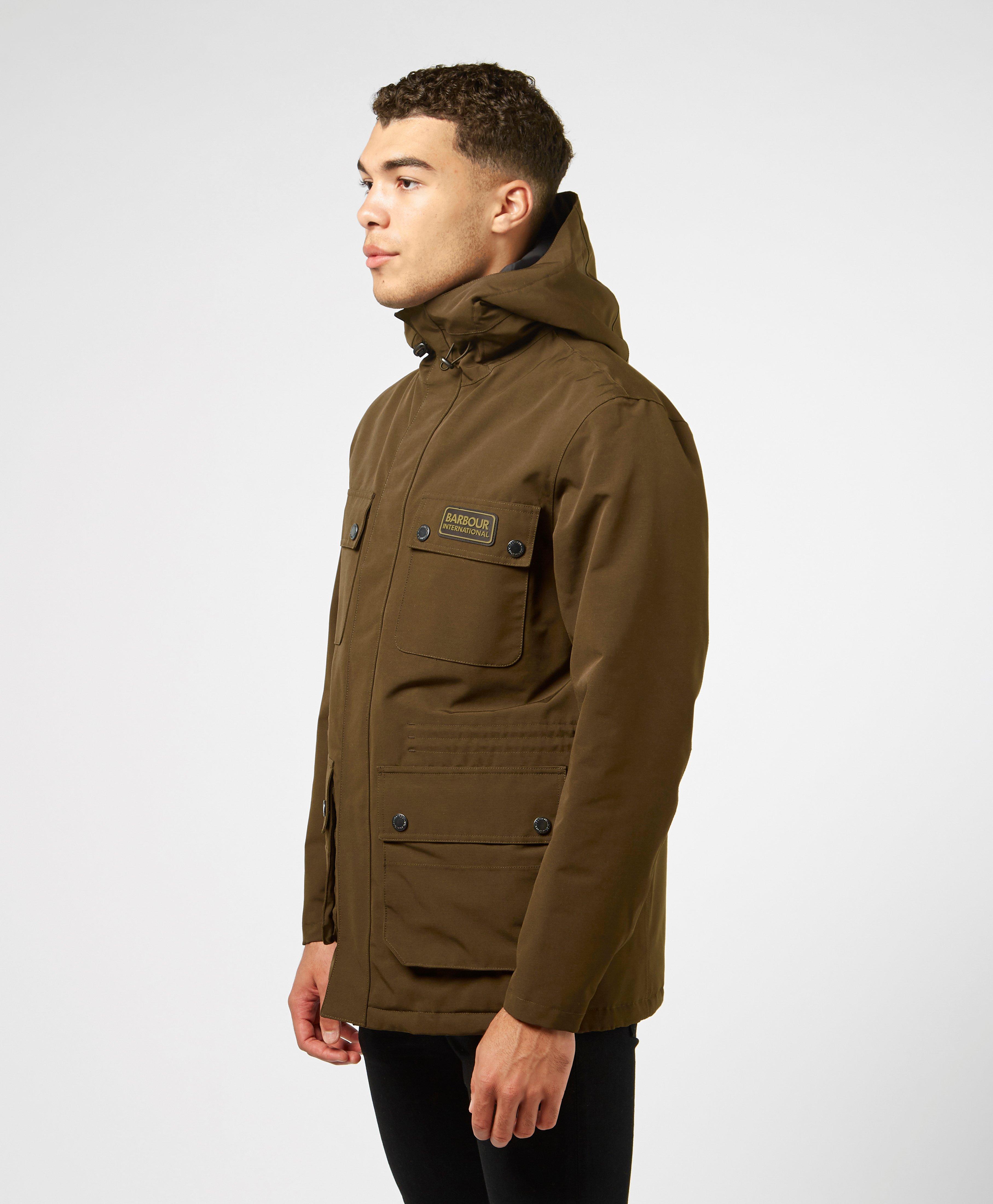 barbour international endo hooded jacket