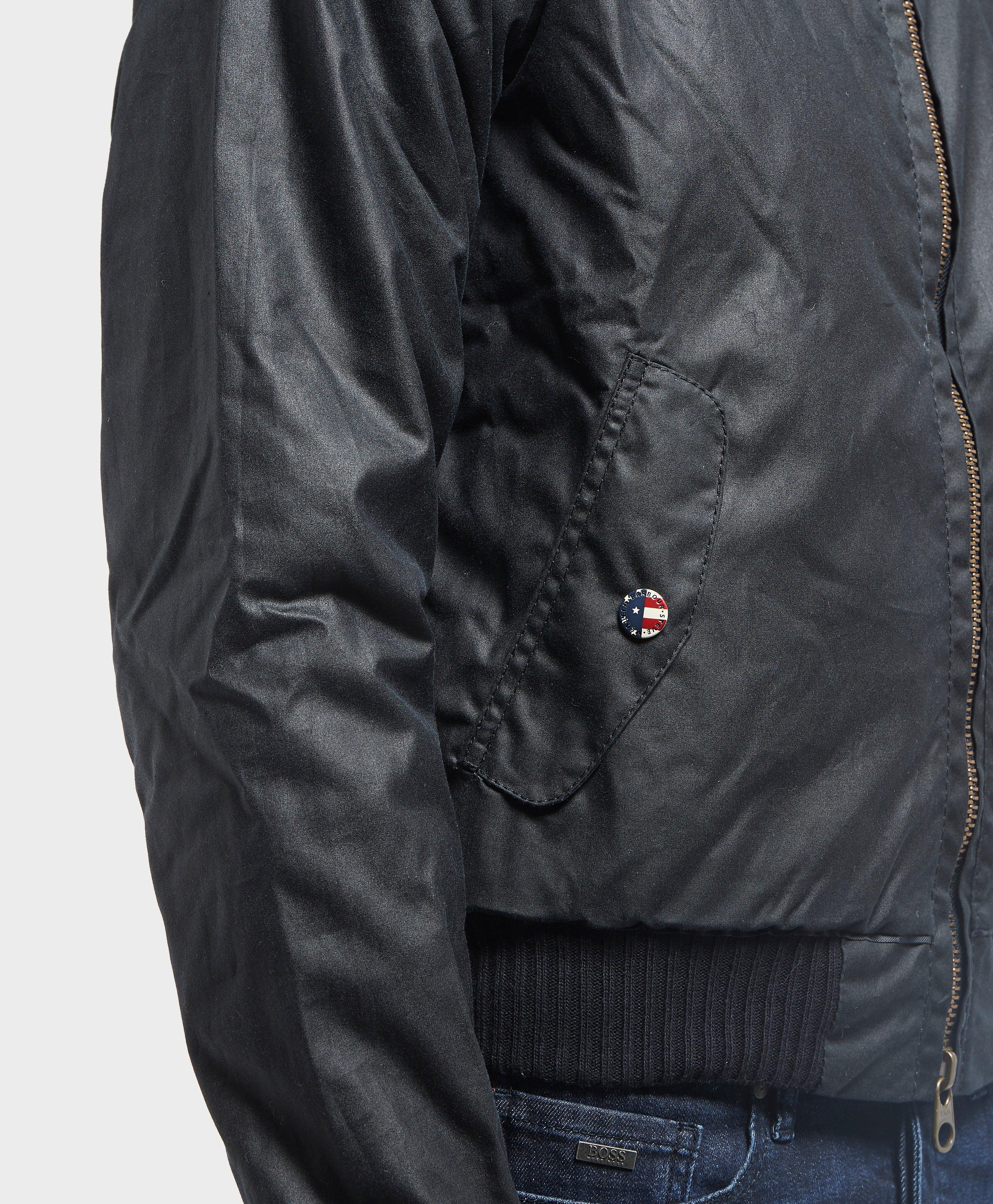 barbour international steve mcqueen merchant wax jacket