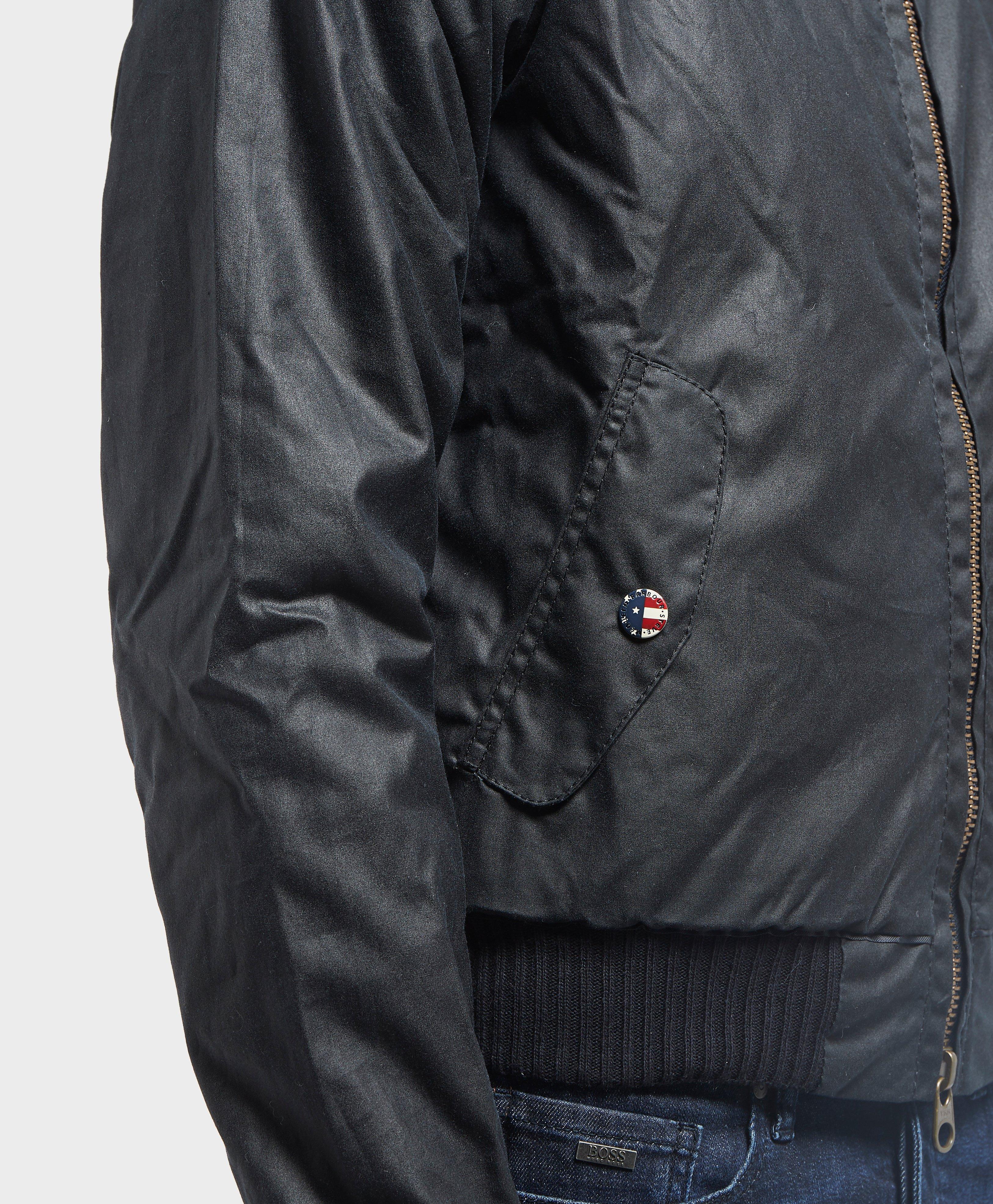 barbour merchant wax jacket