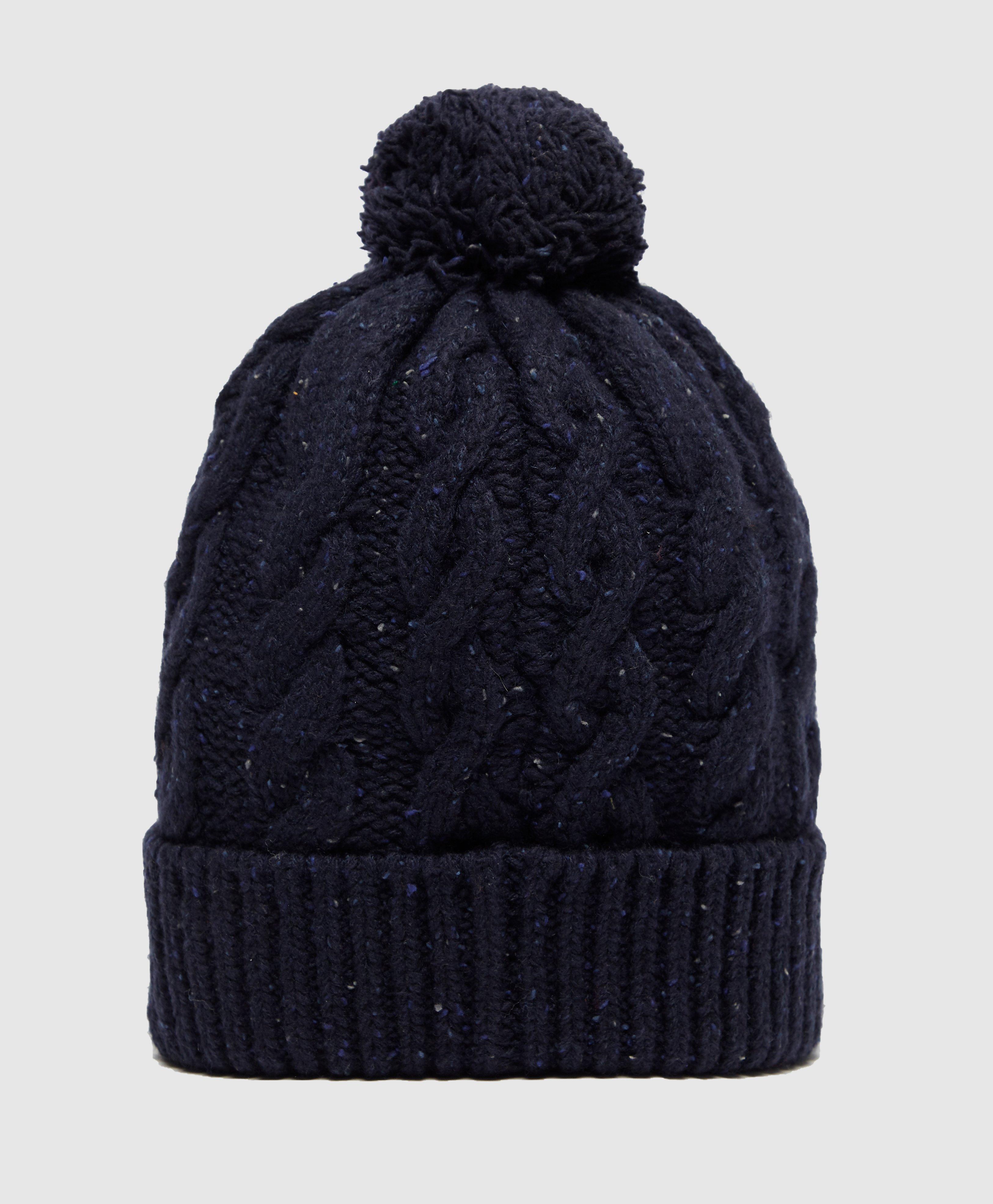 barbour international bobble hat