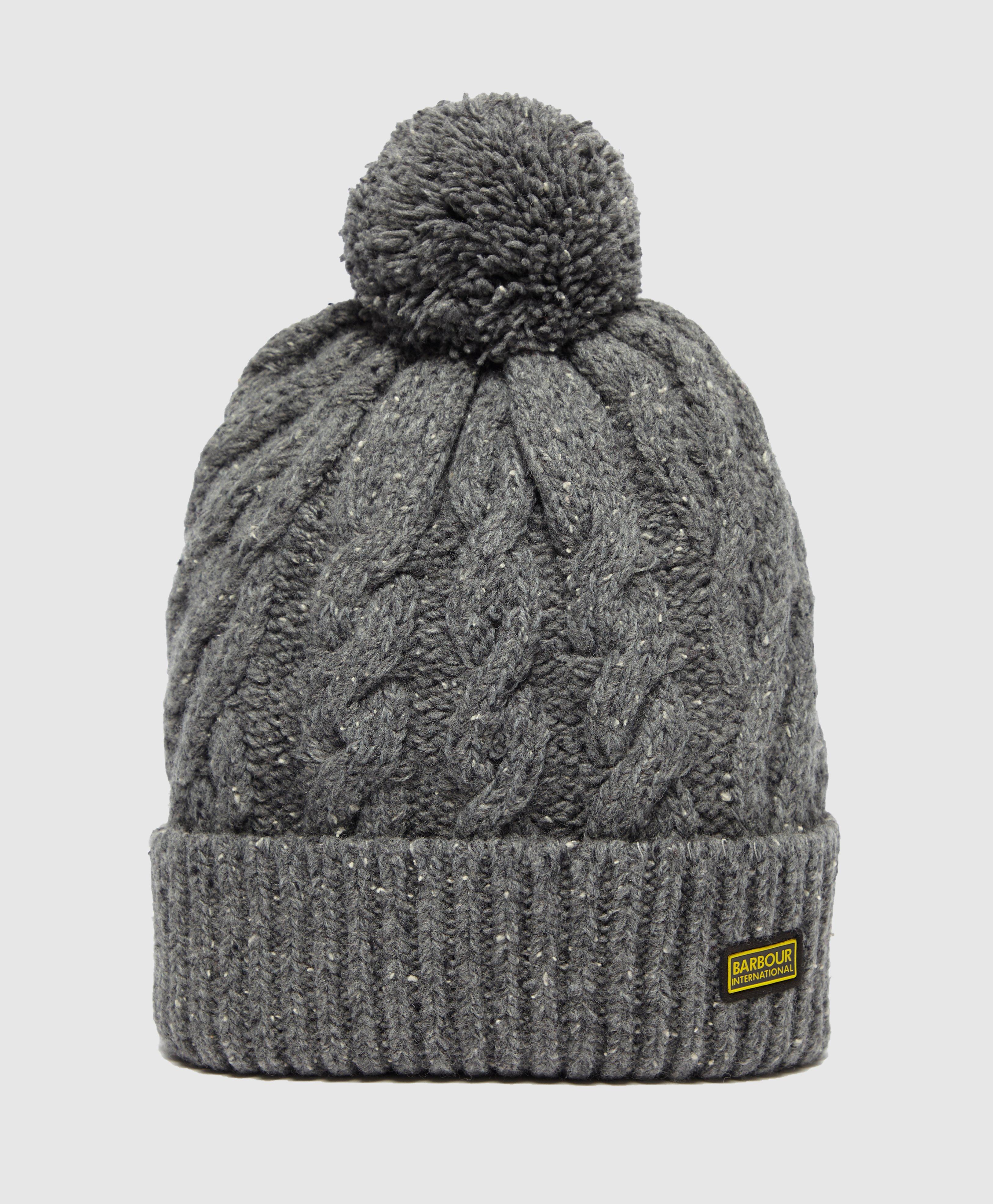 Barbour International Bobble Hat 