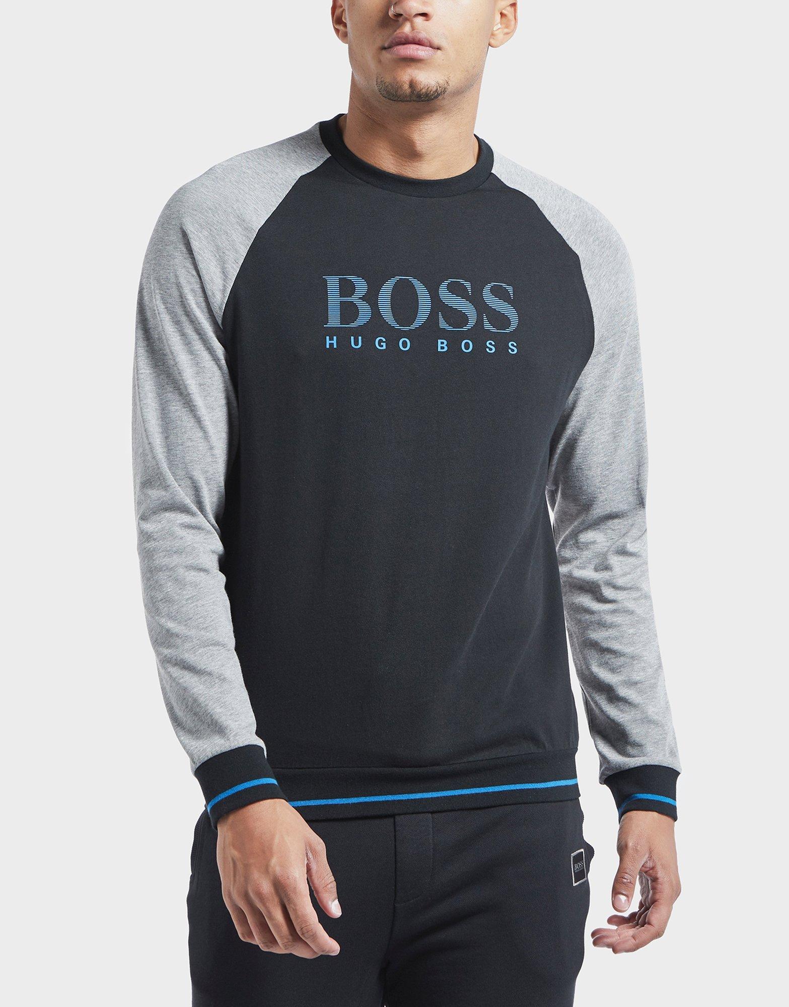 boss authentic crew sweatshirt