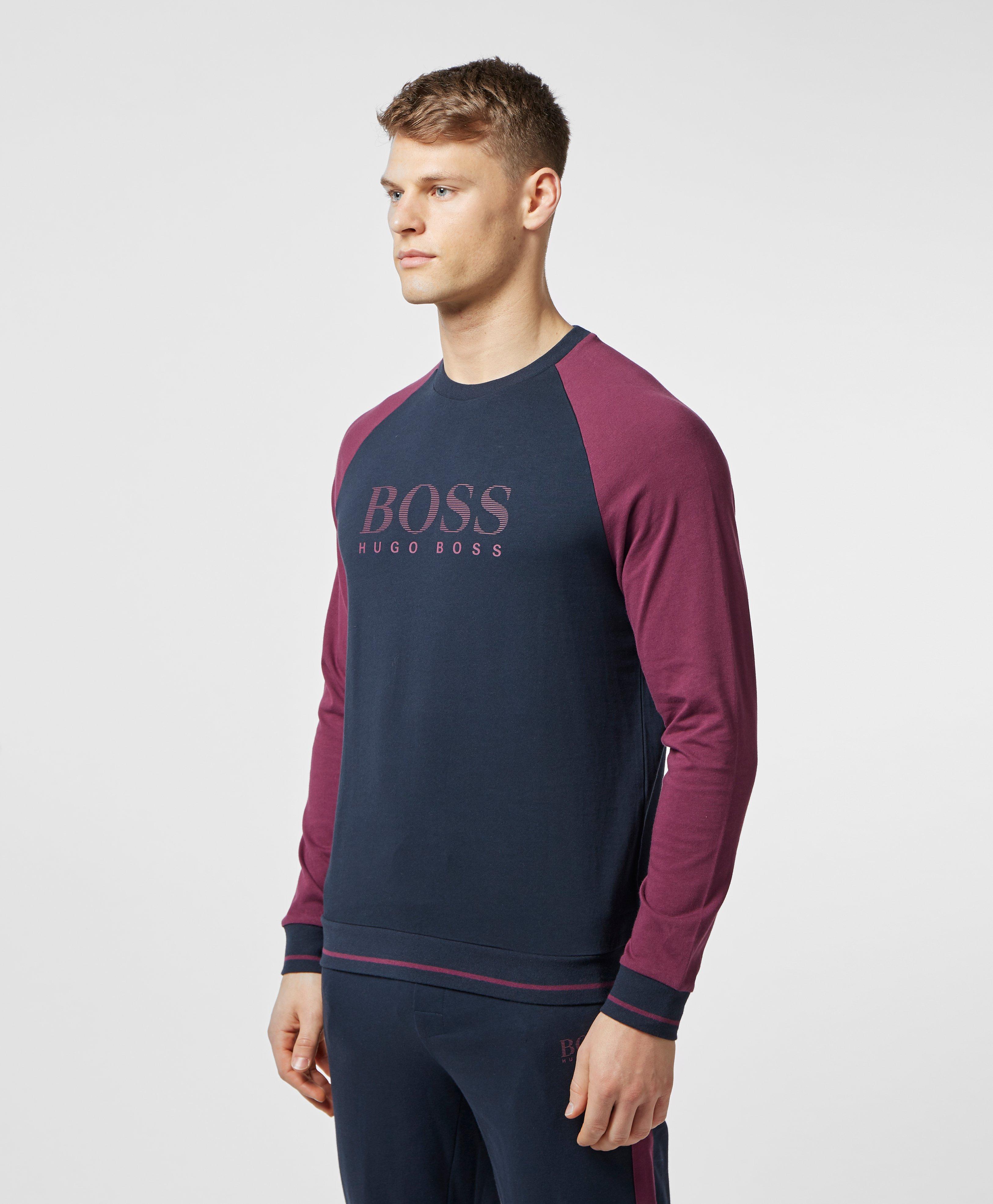 boss authentic crew sweatshirt