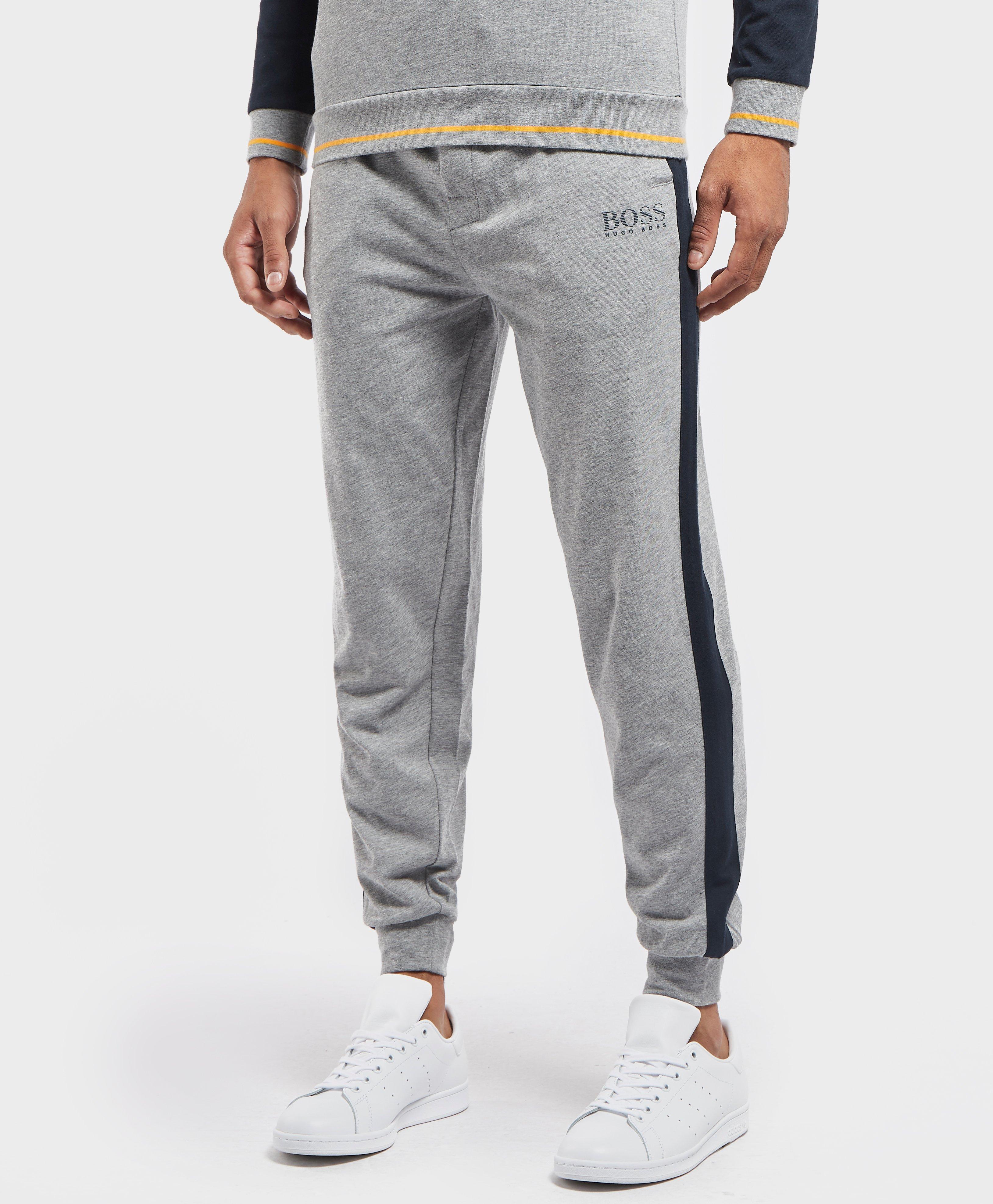 boss authentic cuffed fleece pants