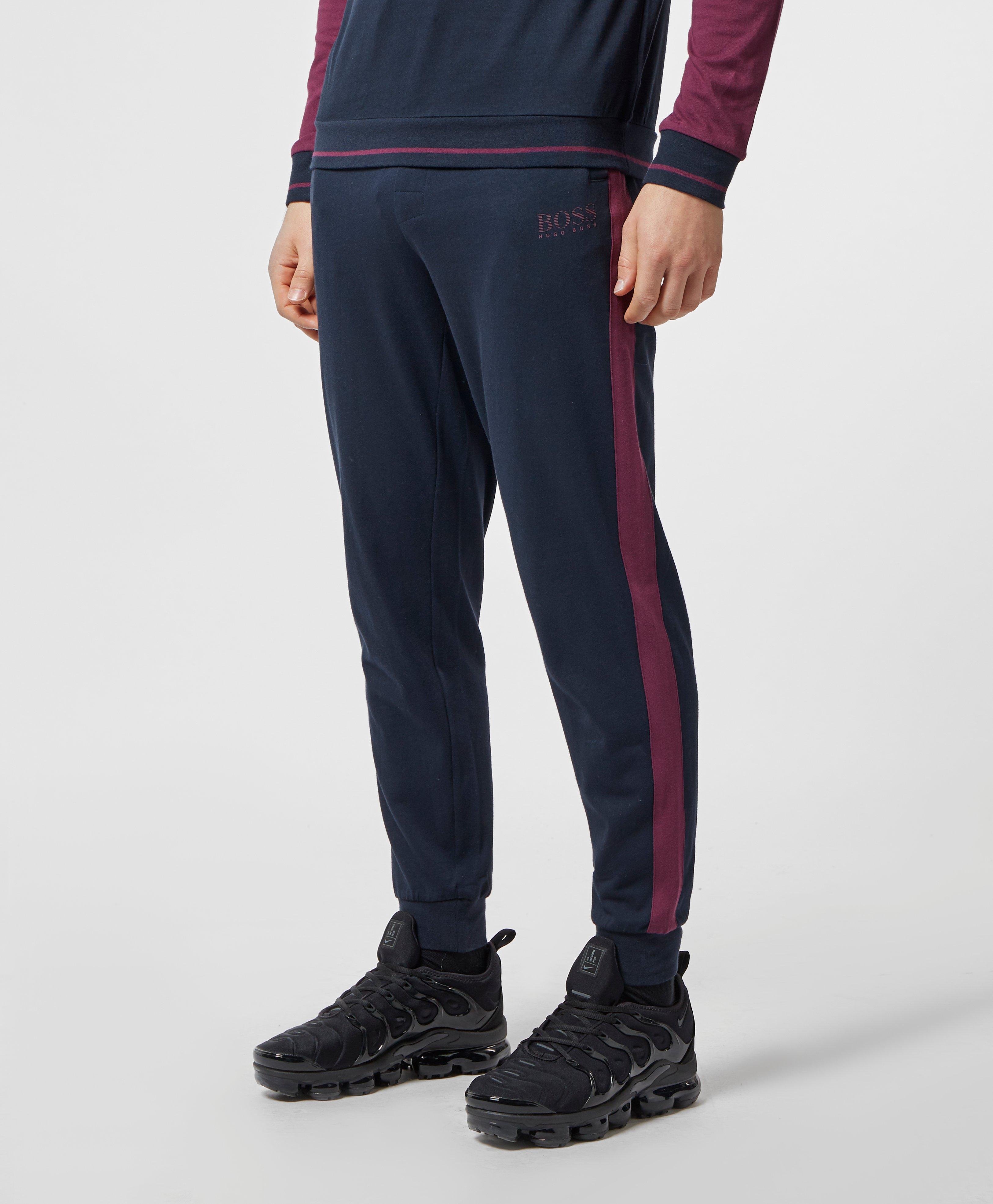 boss authentic cuffed fleece pants