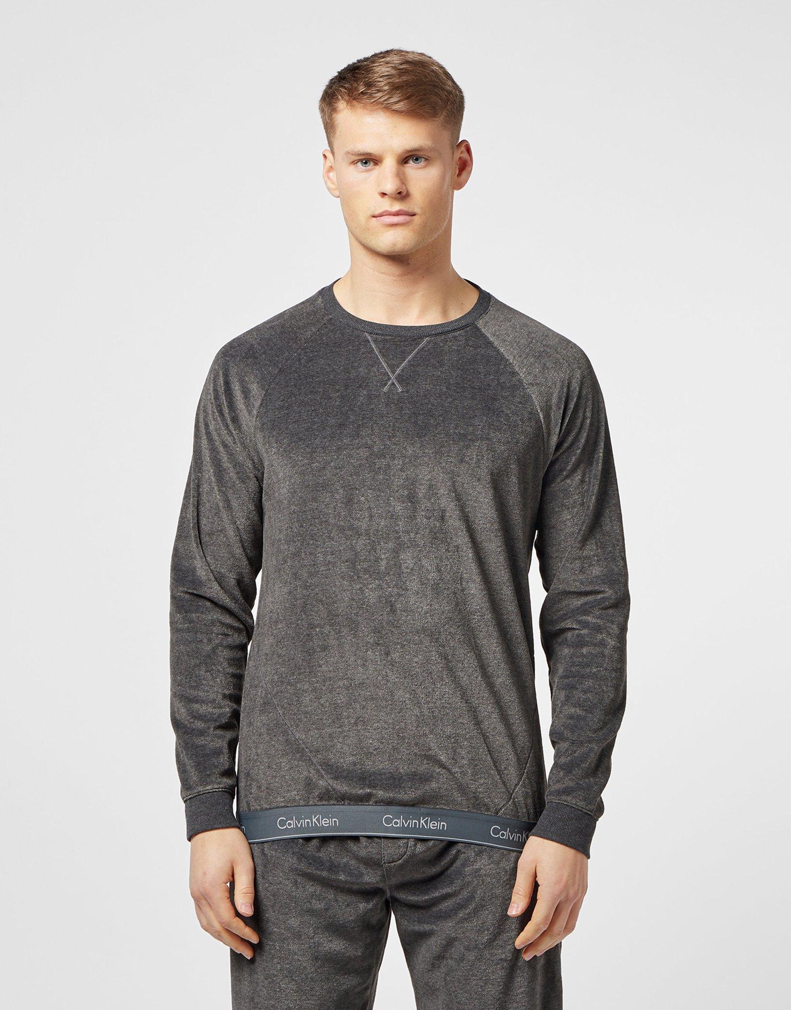calvin klein velour sweatsuit