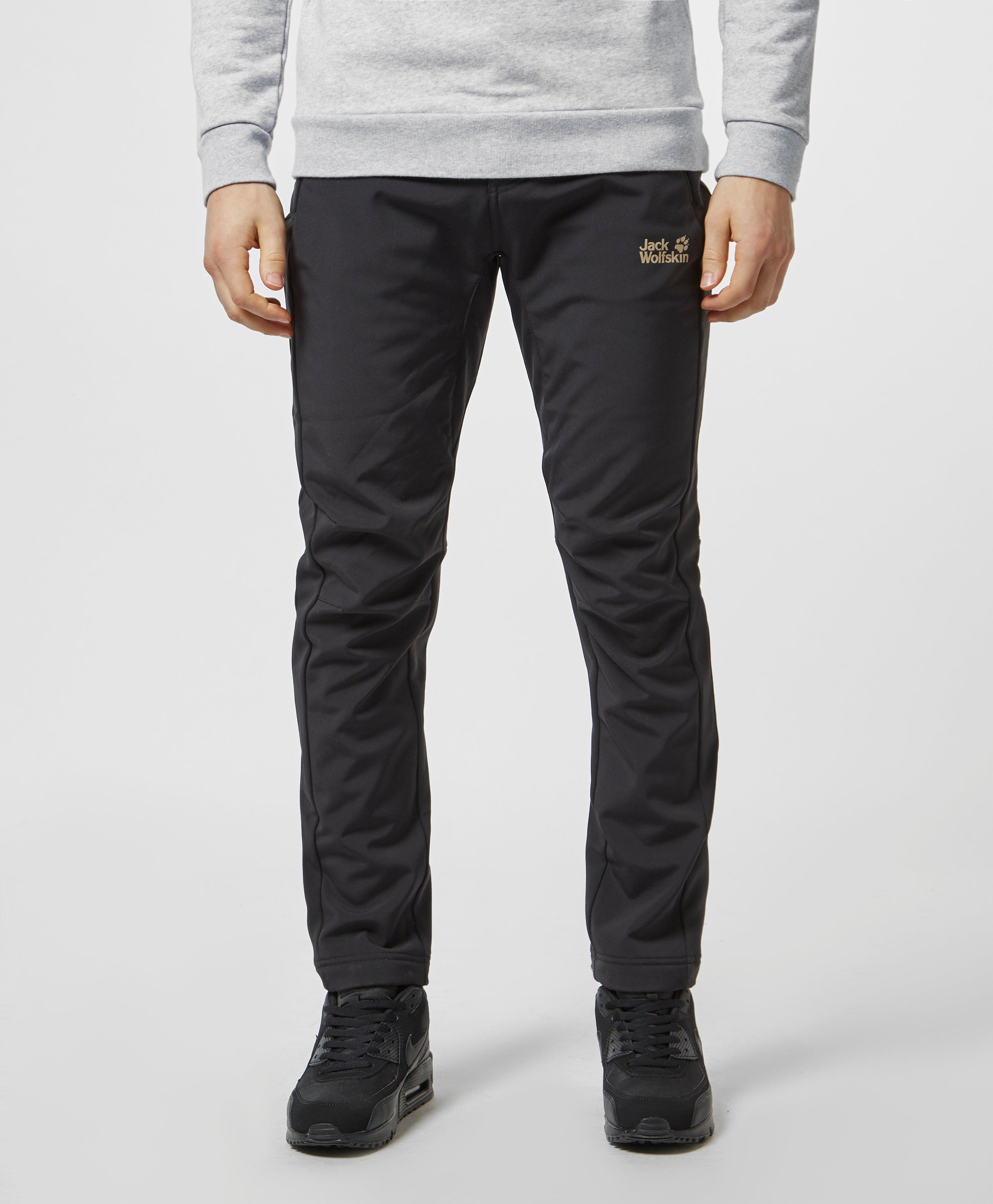 jack wolfskin soft shell track pants