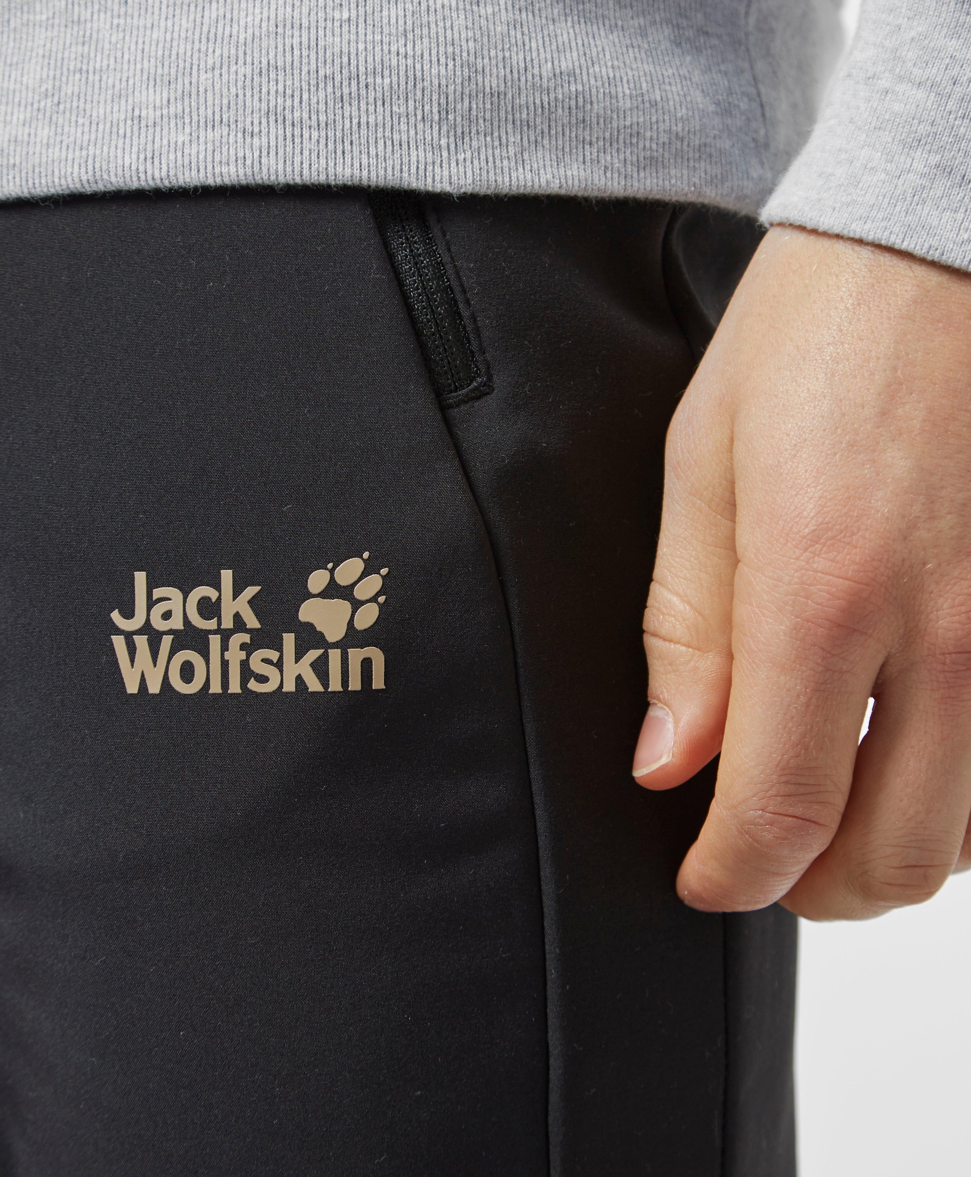 jack wolfskin soft shell track pants