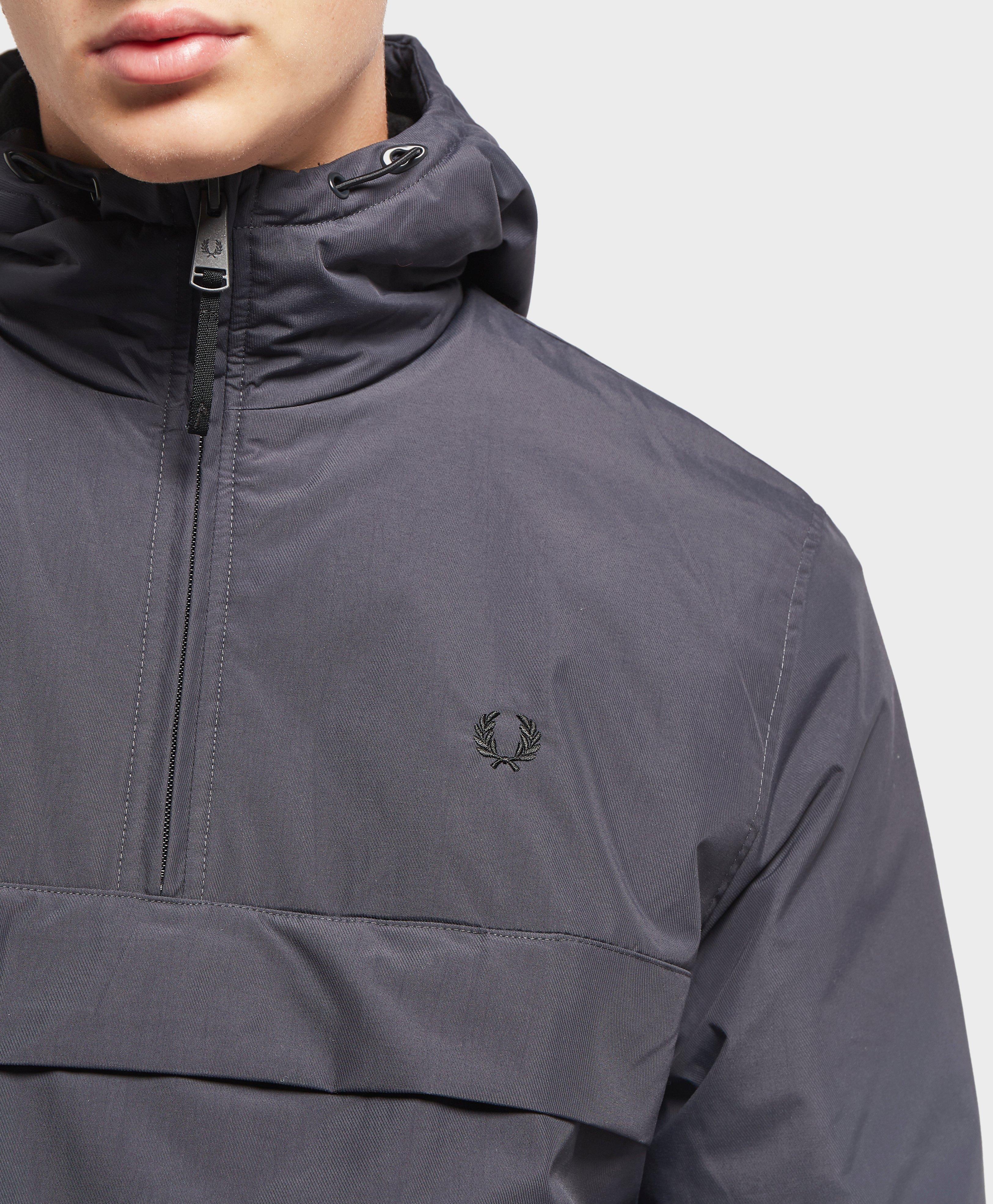 fred perry half zip hooded jacket