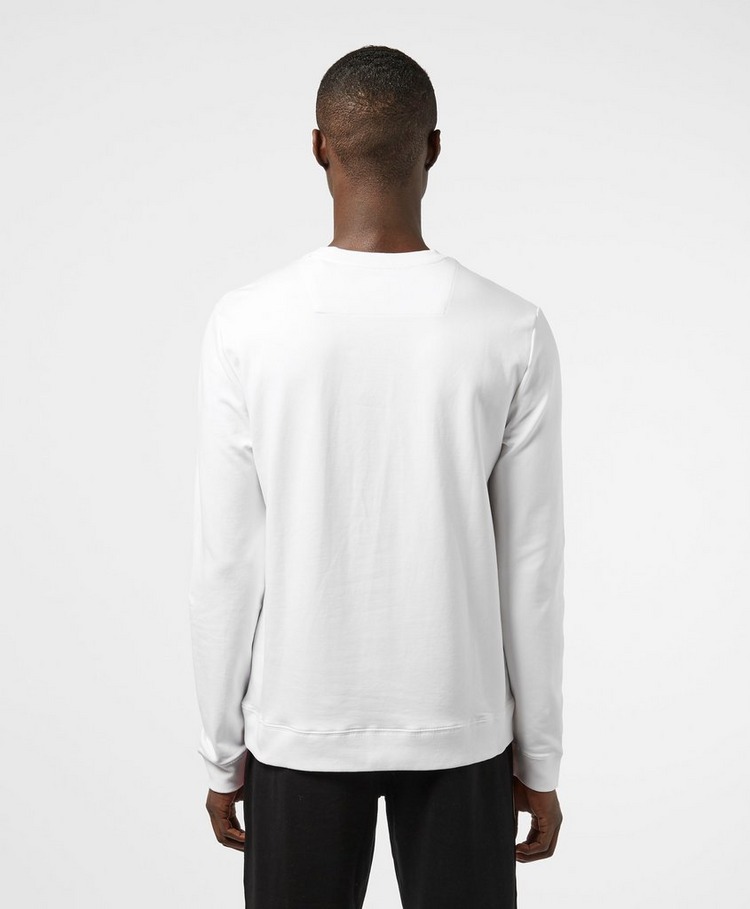 guess triangle logo sweatshirt