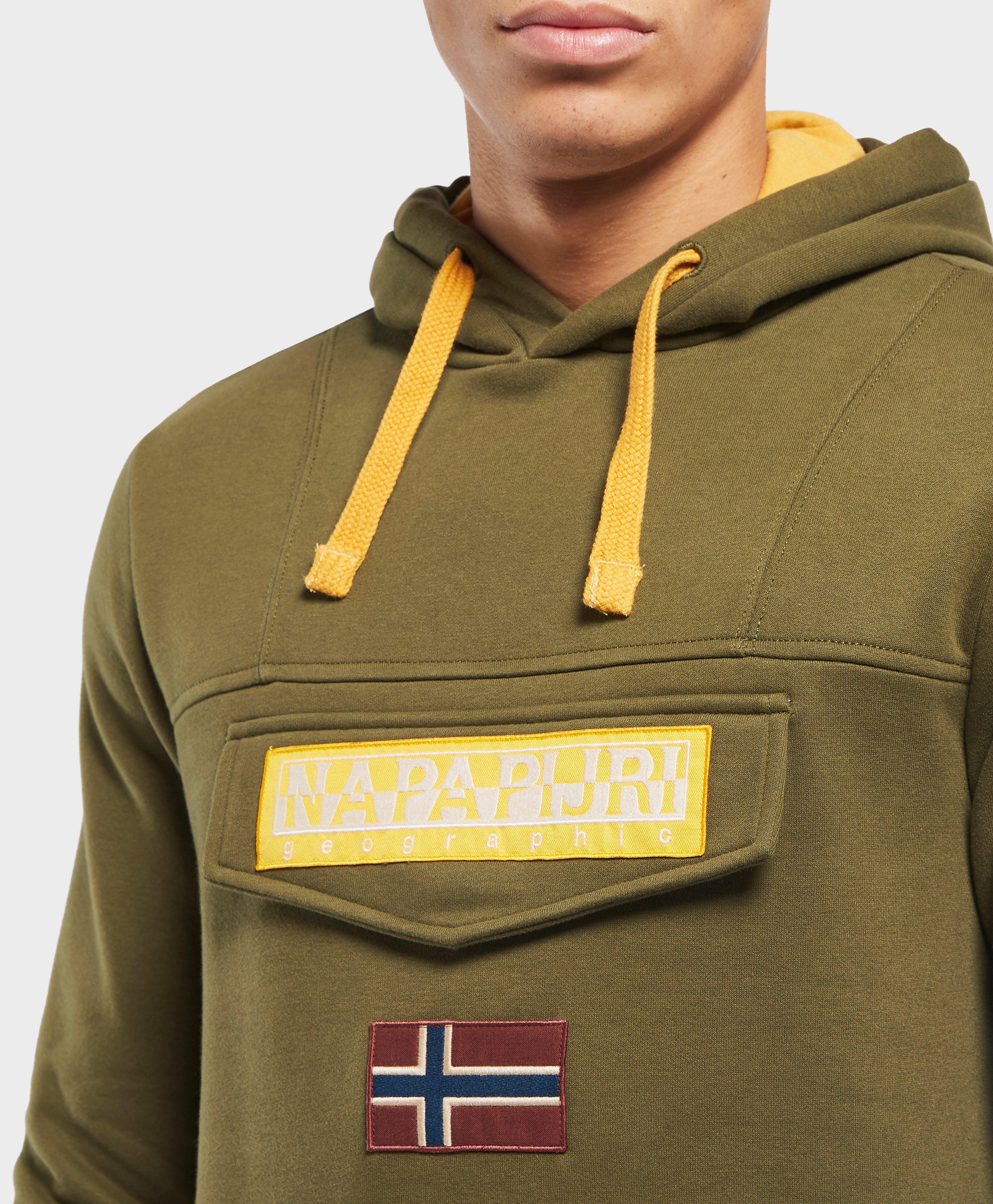 napapijri burgee overhead hoodie