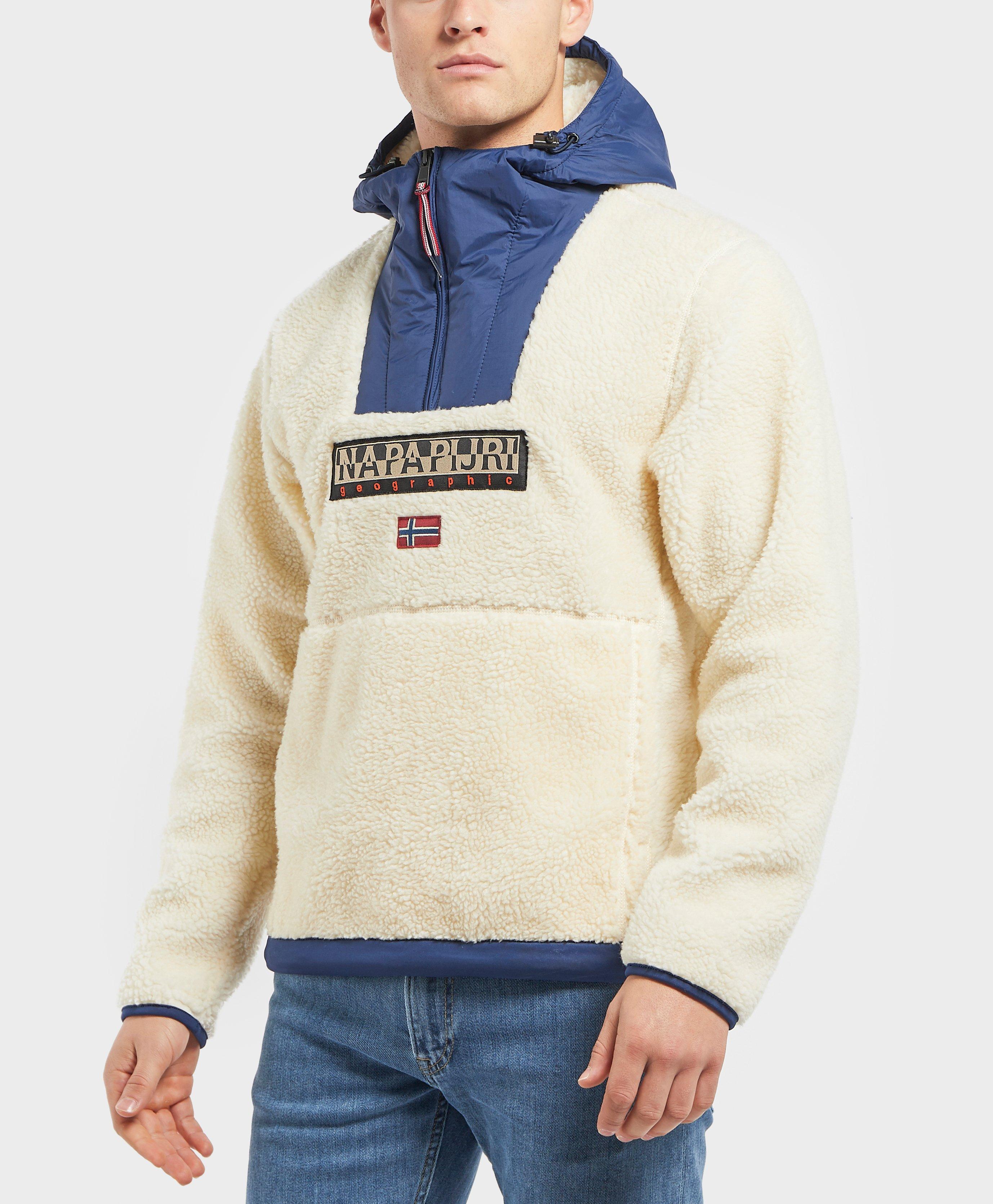 napapijri teide fleece hoodie