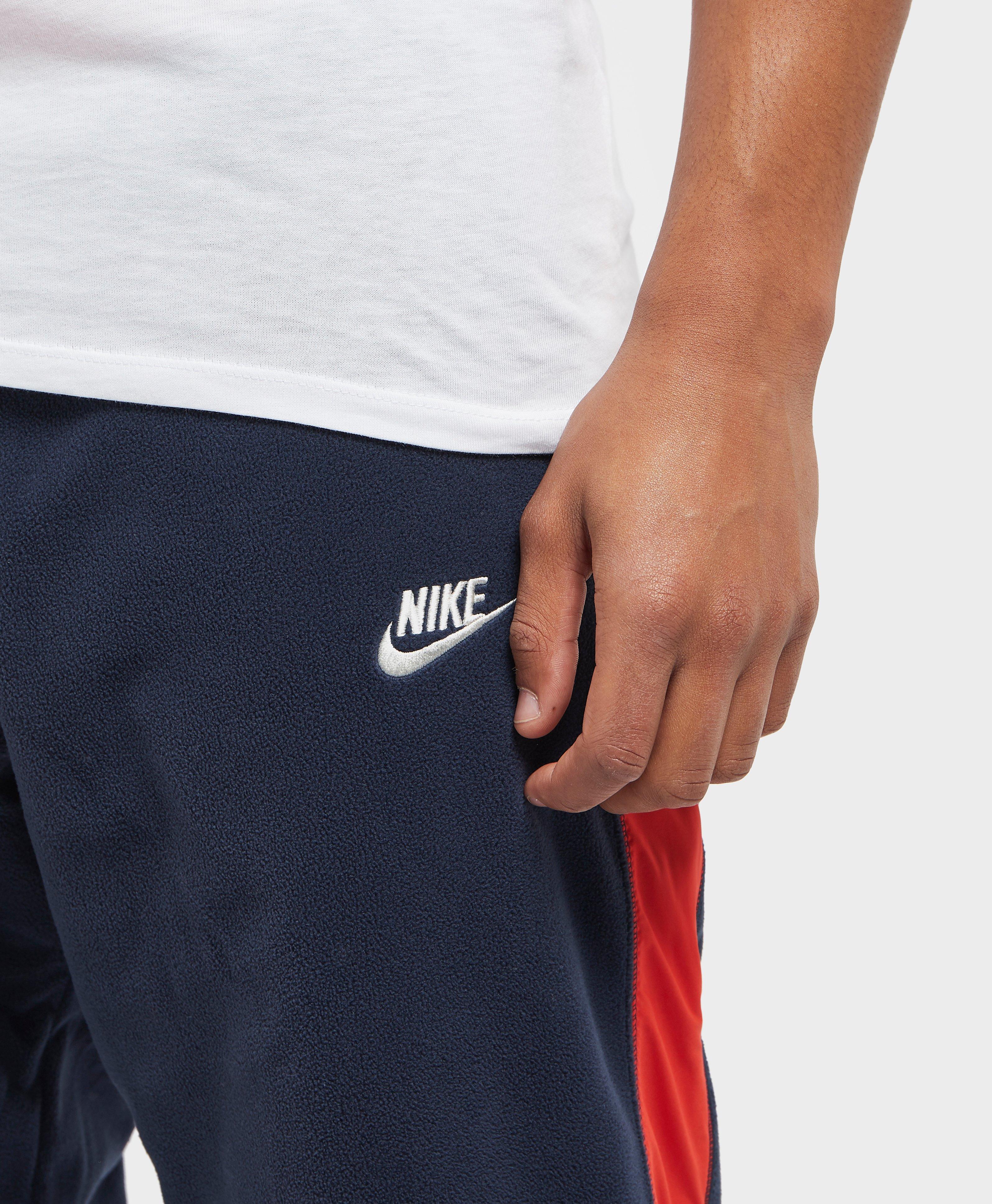 nike polar fleece track pants